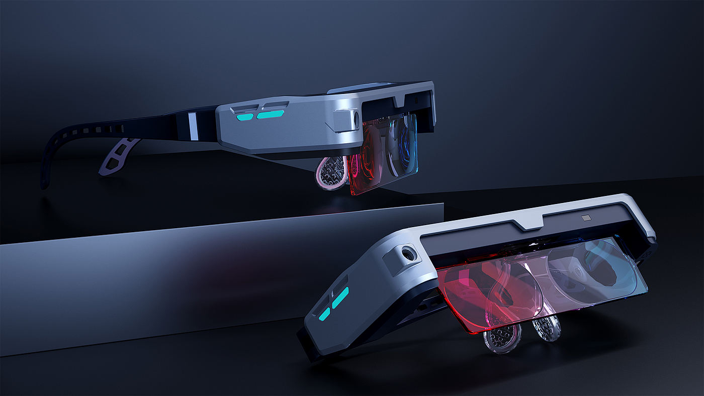 glasses，product design，Digital intelligence，