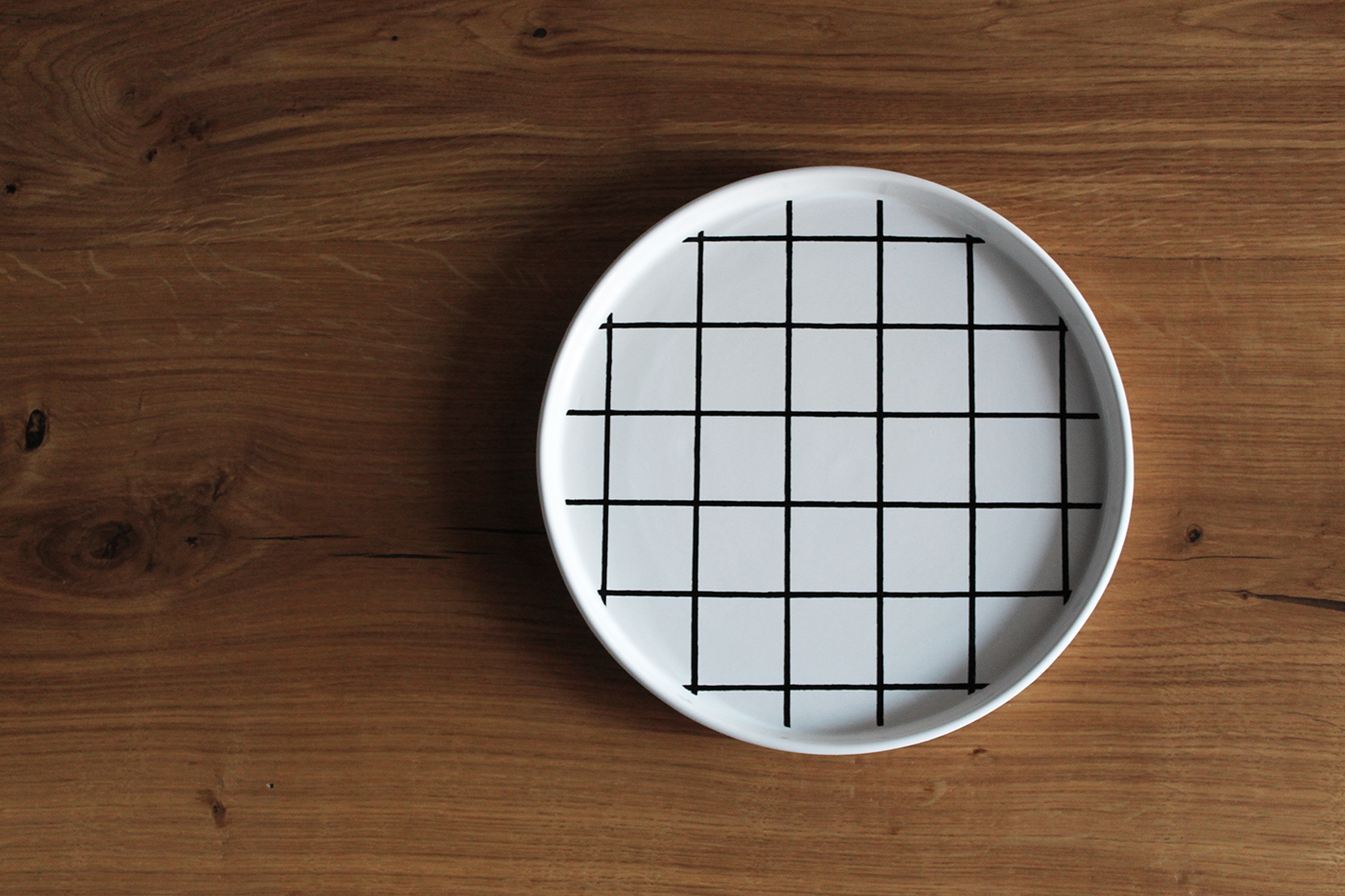 SVOYA，black and white，plate，