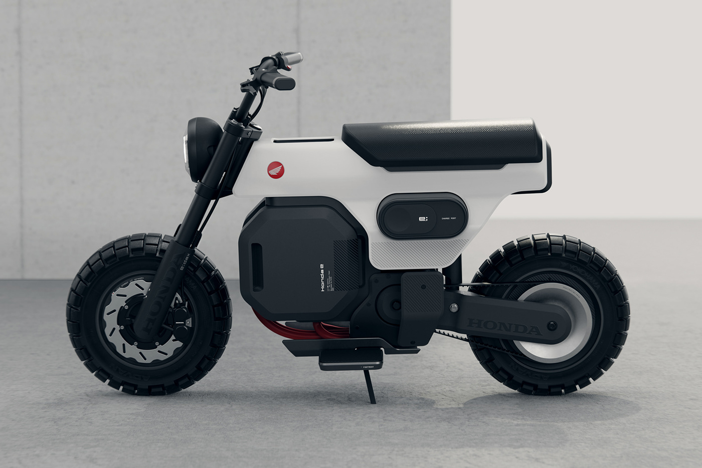 conceptual design，Honda，Electric motorcycle，