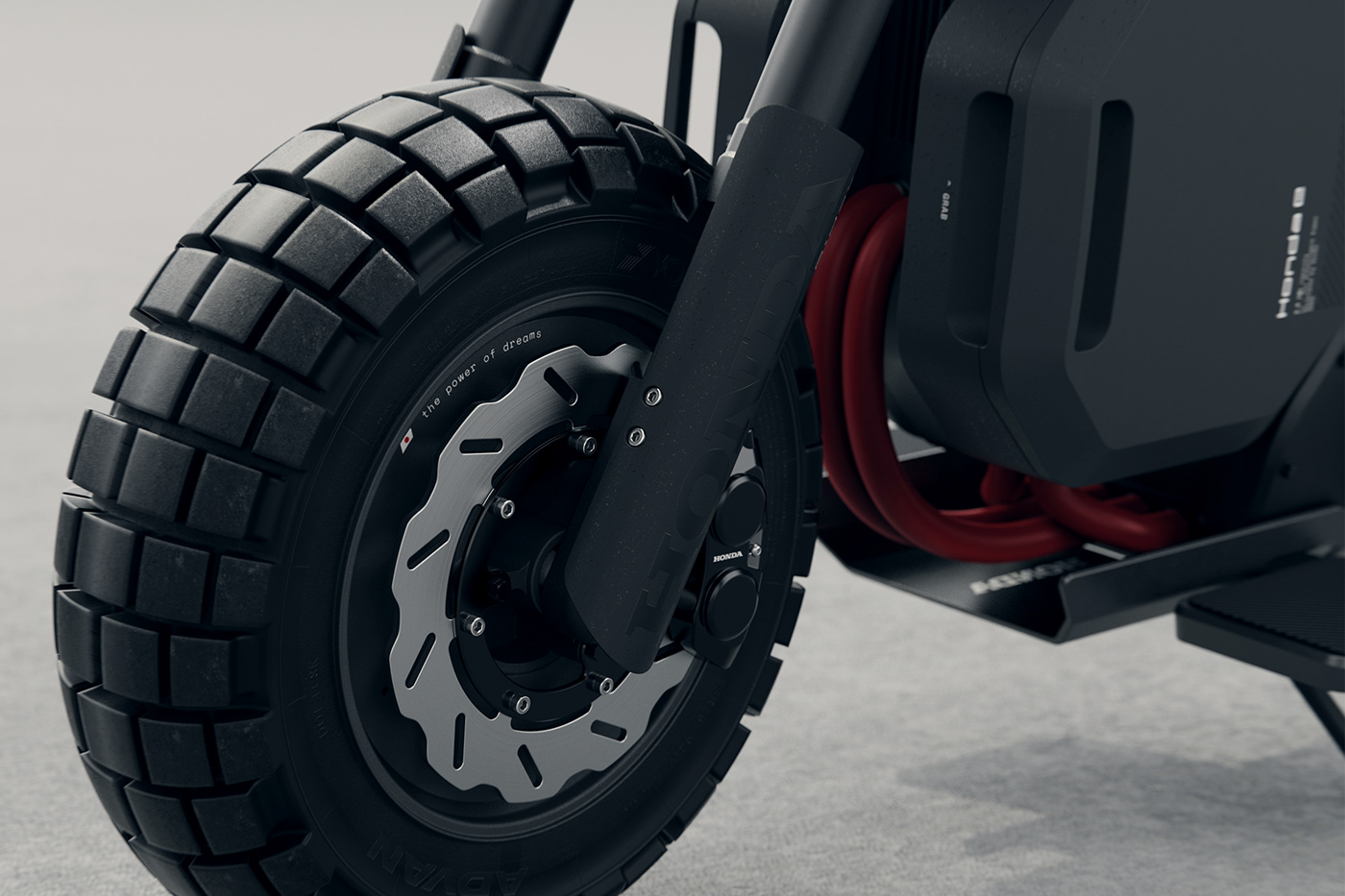 conceptual design，Honda，Electric motorcycle，