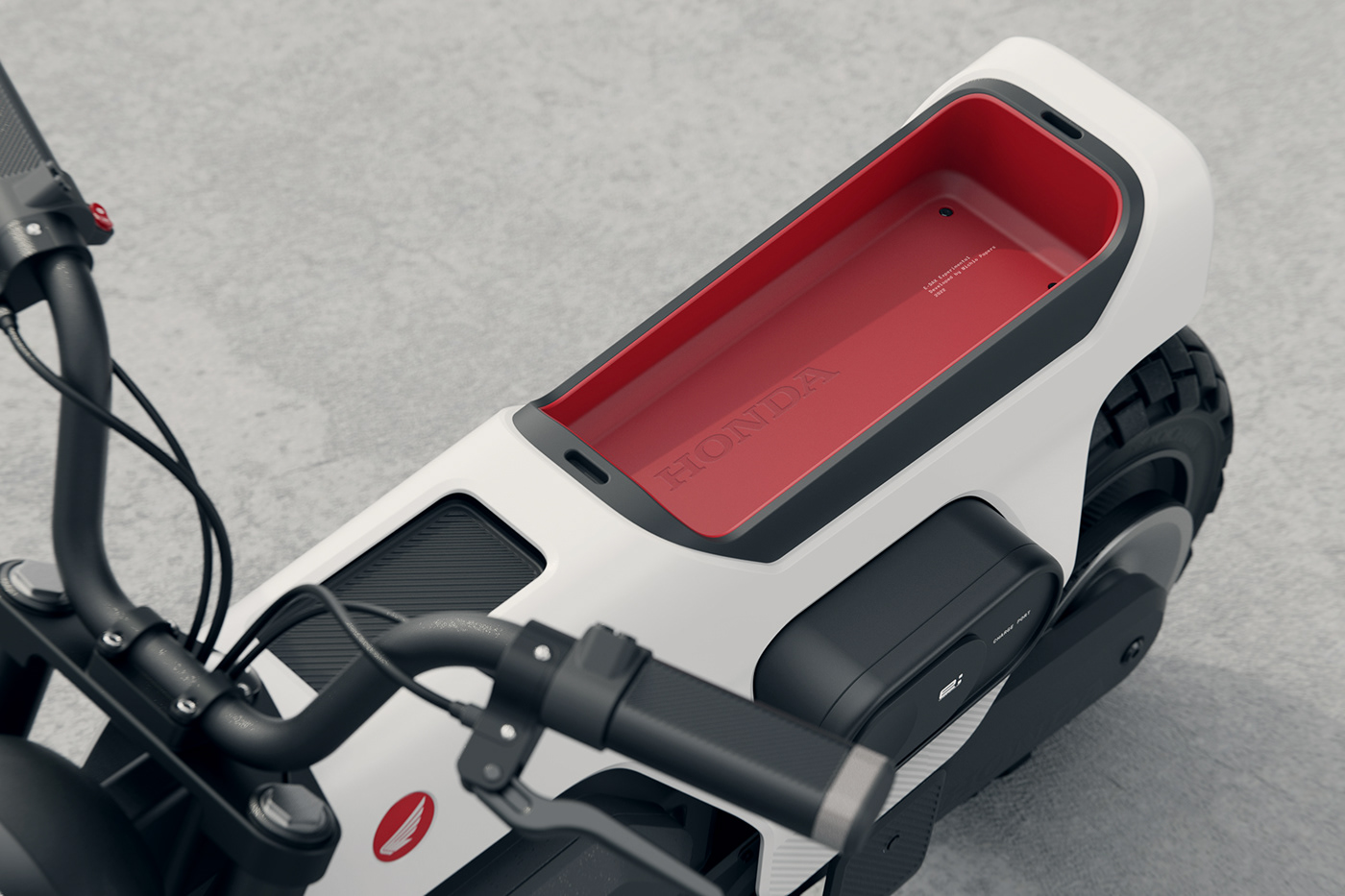 conceptual design，Honda，Electric motorcycle，