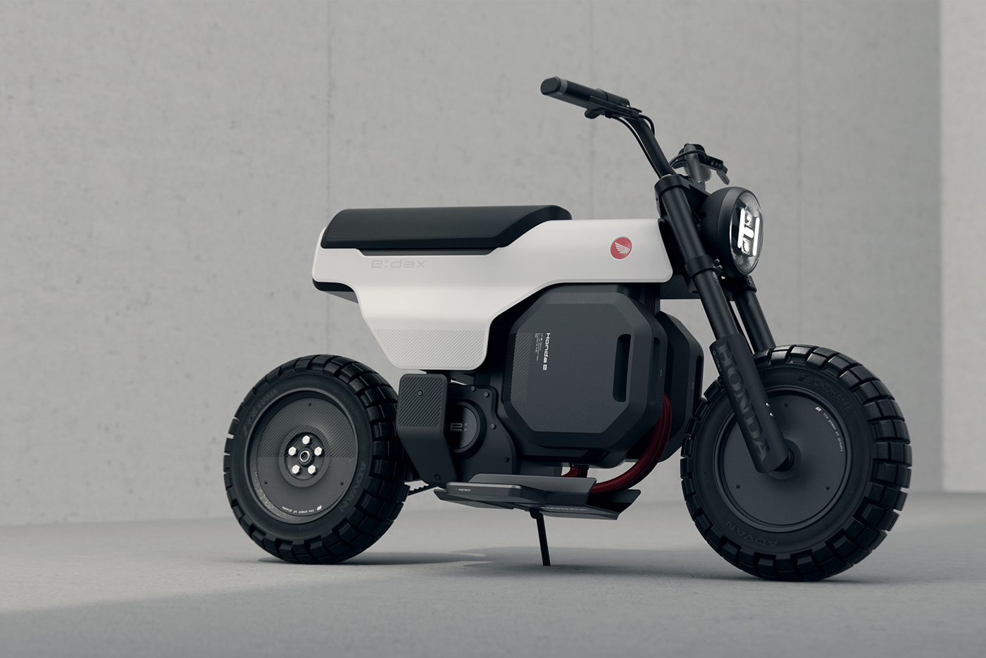 conceptual design，Honda，Electric motorcycle，