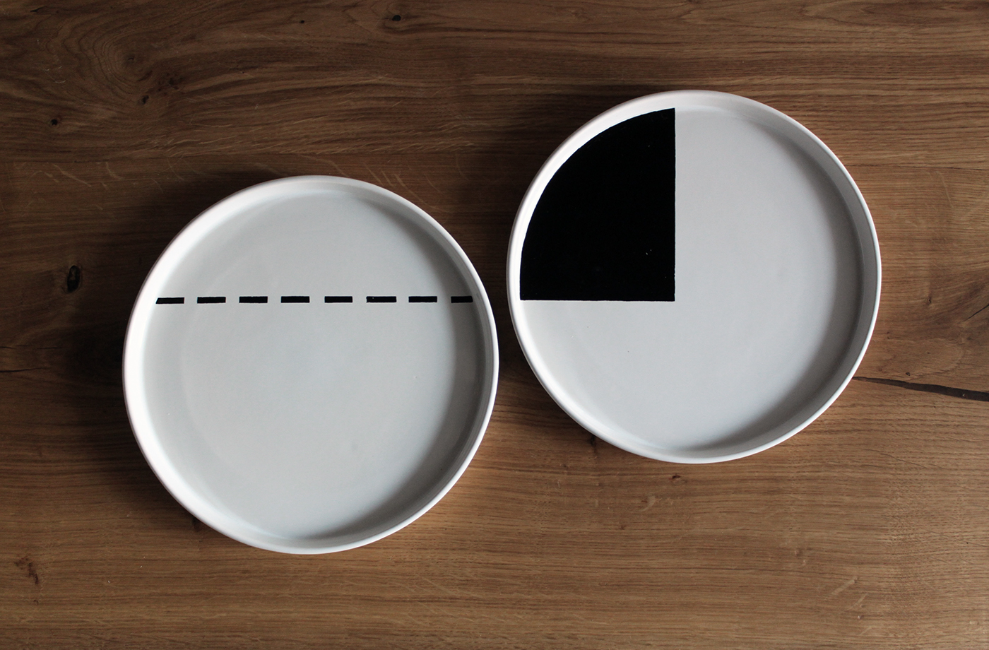 SVOYA，black and white，plate，