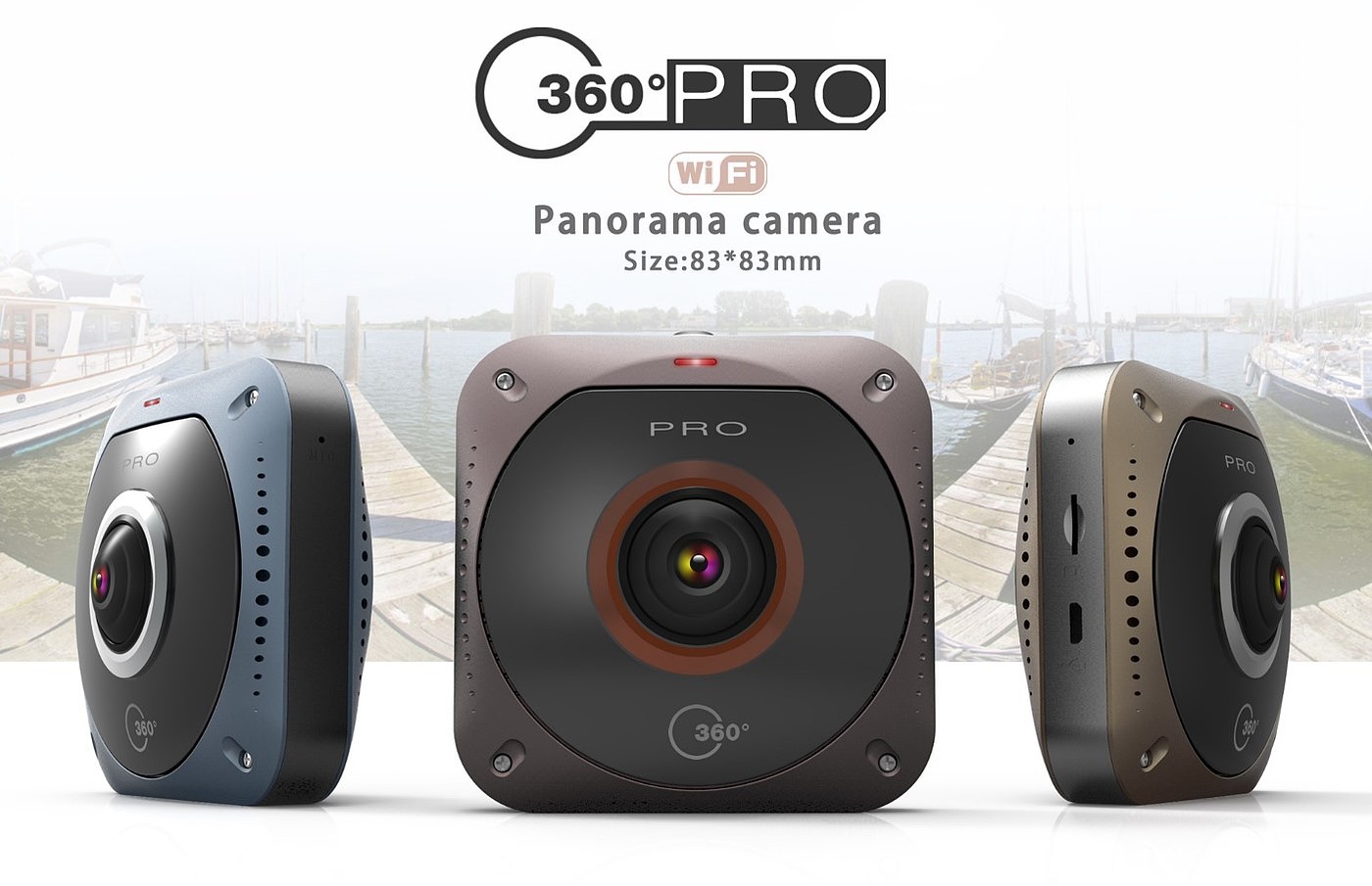 Sports camera, panoramic camera，