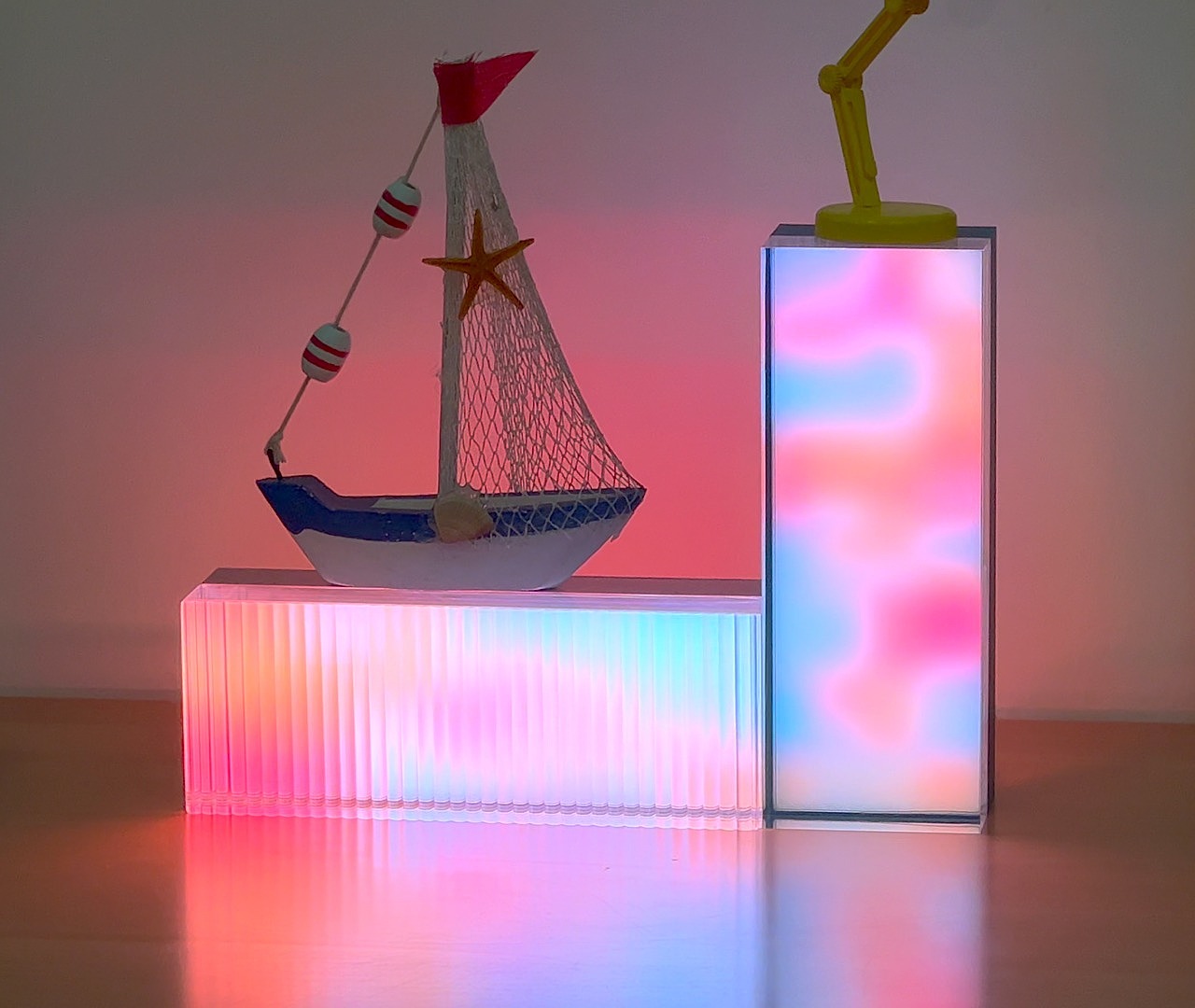 Neon Crystal，Intelligent lamp，Gradual change，