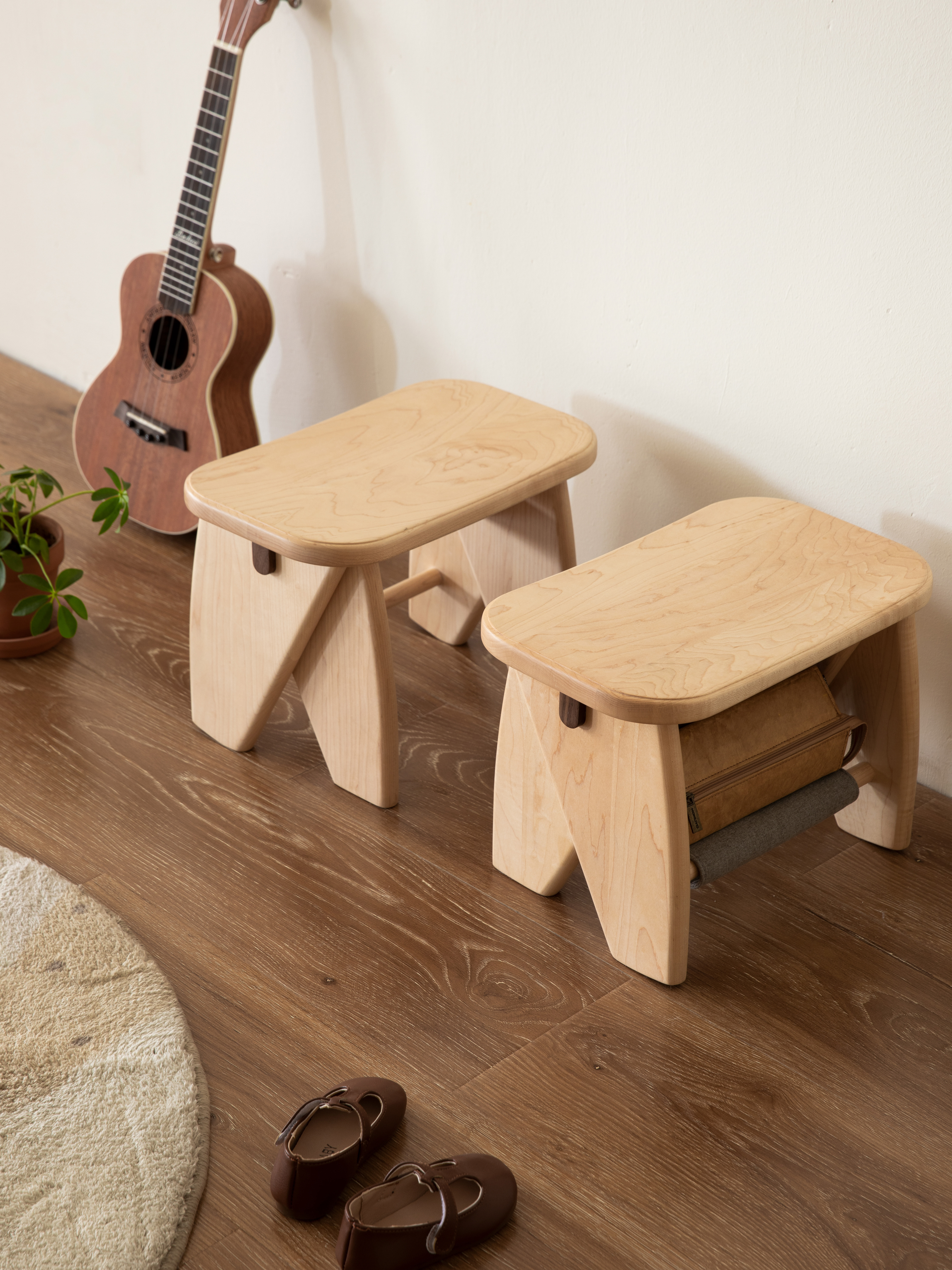 Children's furniture，Solid wood furniture，Original design，furniture design ，Children's table，stool，