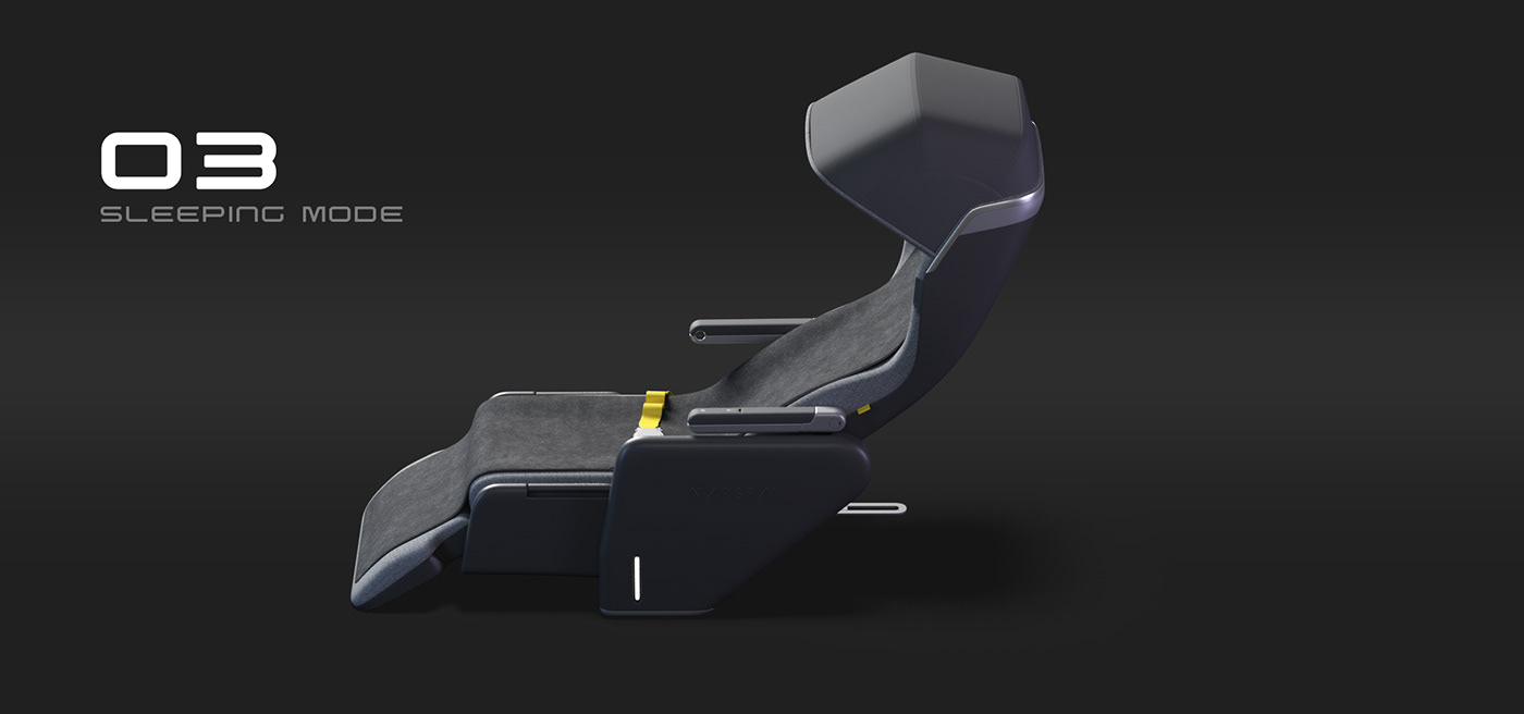 chair，Appearance design，Mission Runway，product design，Napseat，