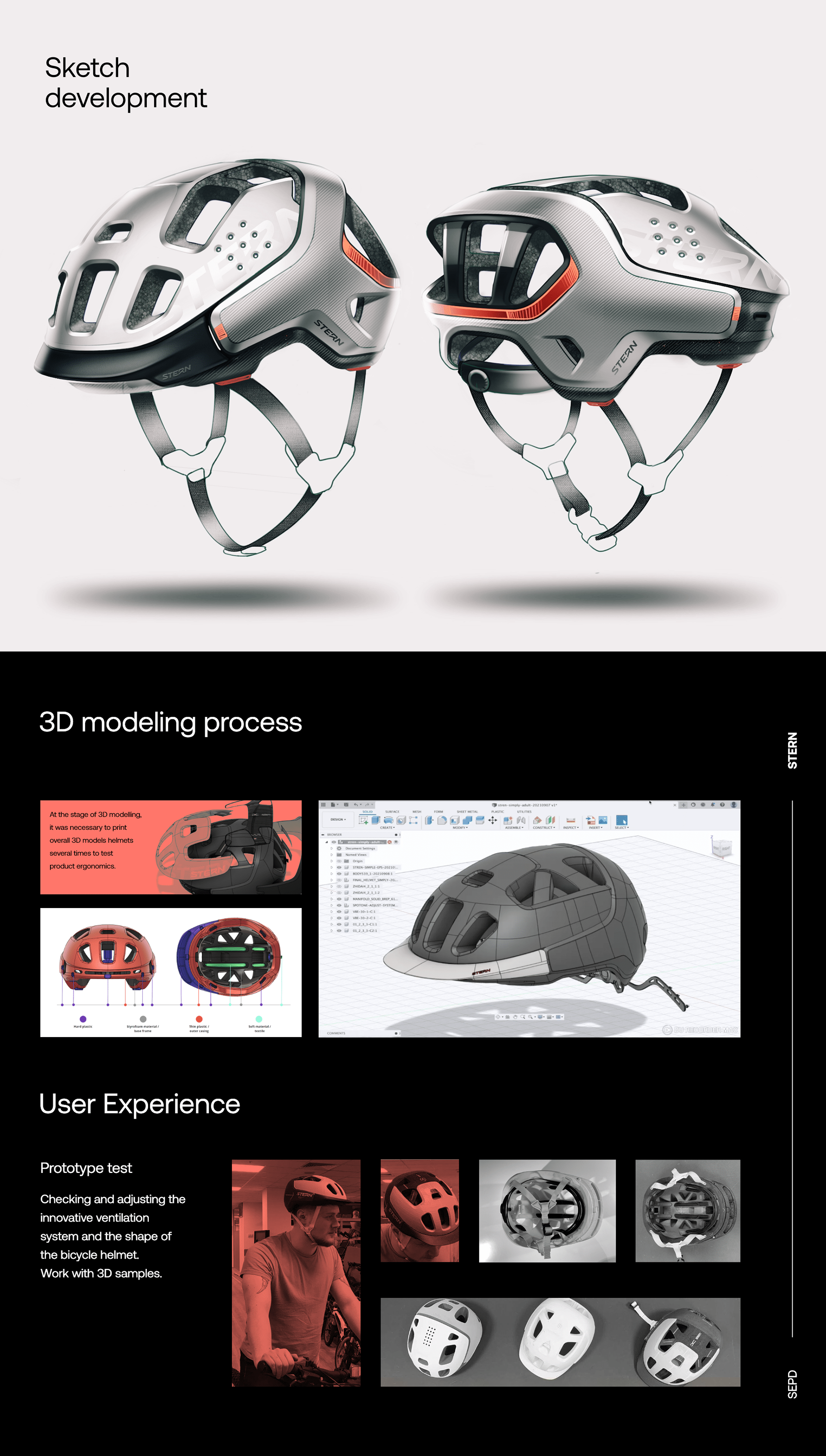 Helmet，Appearance design，product design，ventilation，
