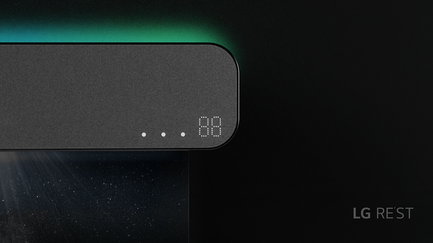 LG RE'ST，speaker，window shades，