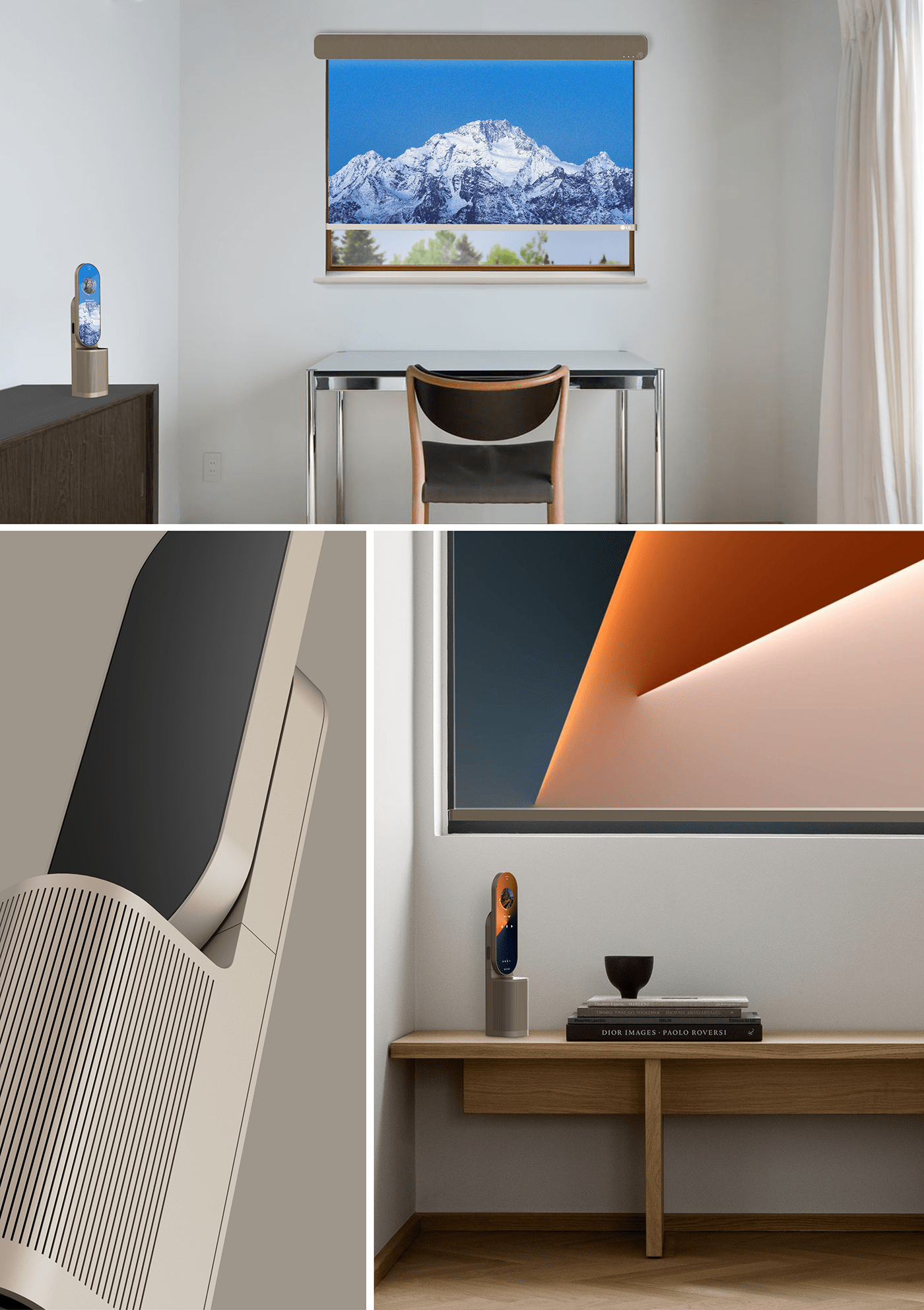 LG RE'ST，speaker，window shades，