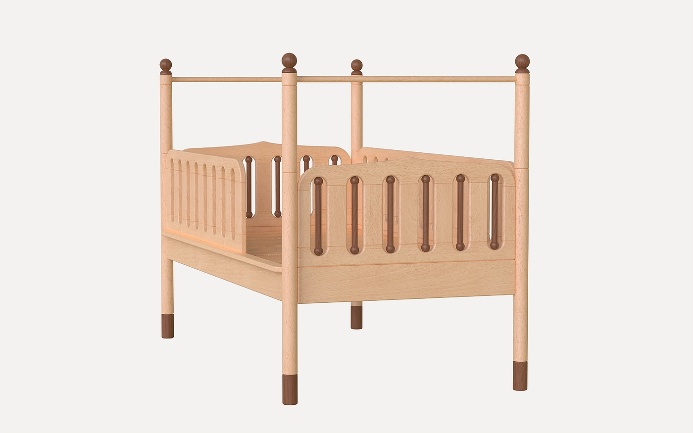 Bedside bed，
