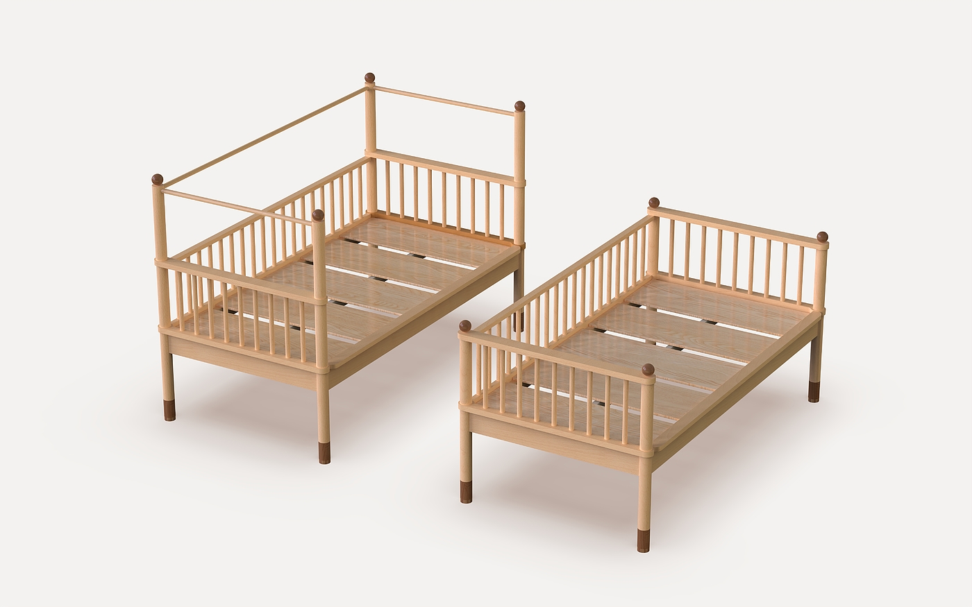 Bedside bed，
