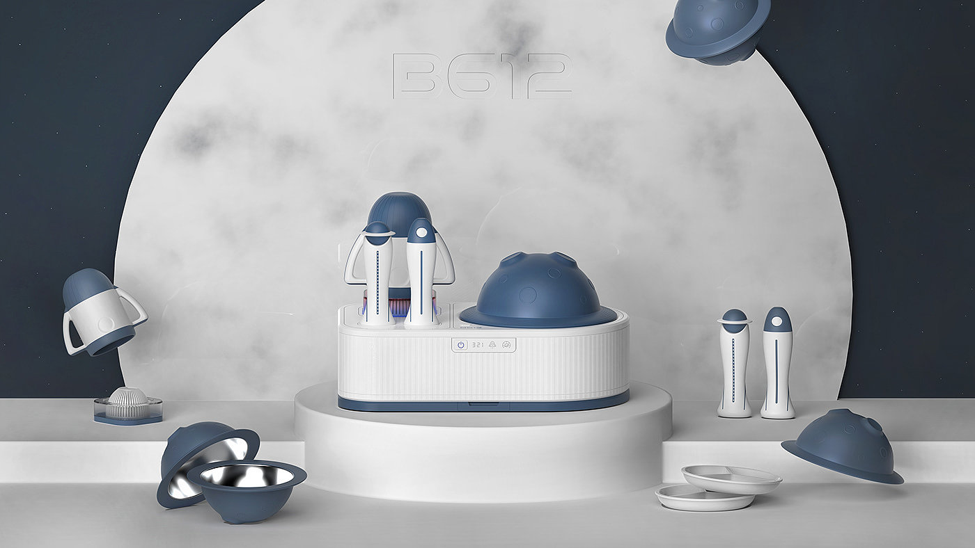 Tableware set，delicate，Appearance design，product design，