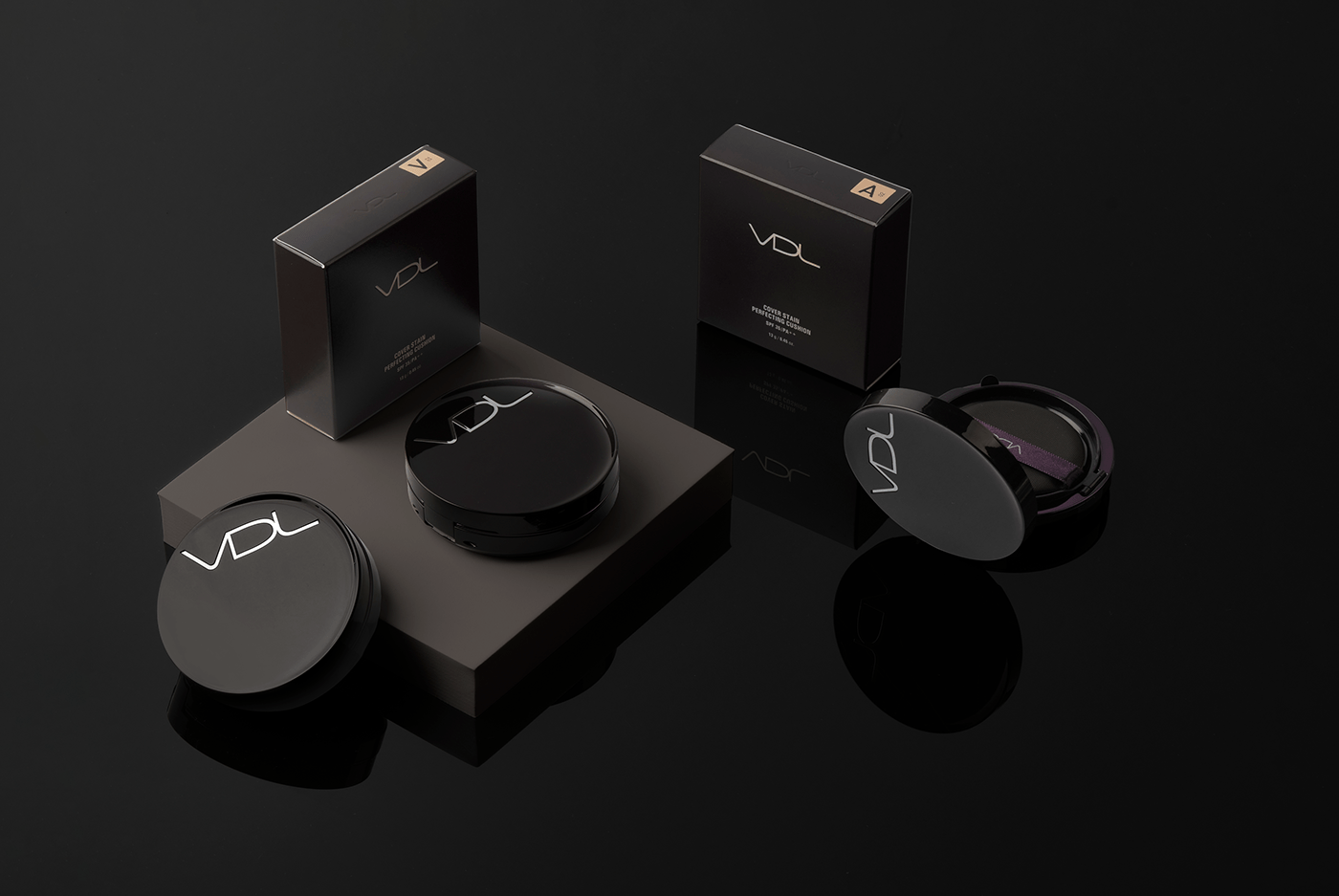 VDL liquid foundation，container，air cushion，