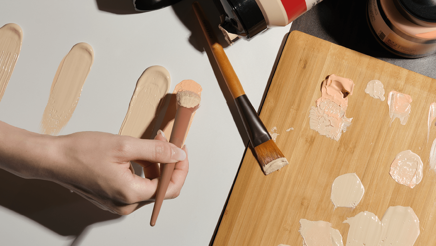 VDL liquid foundation，container，air cushion，