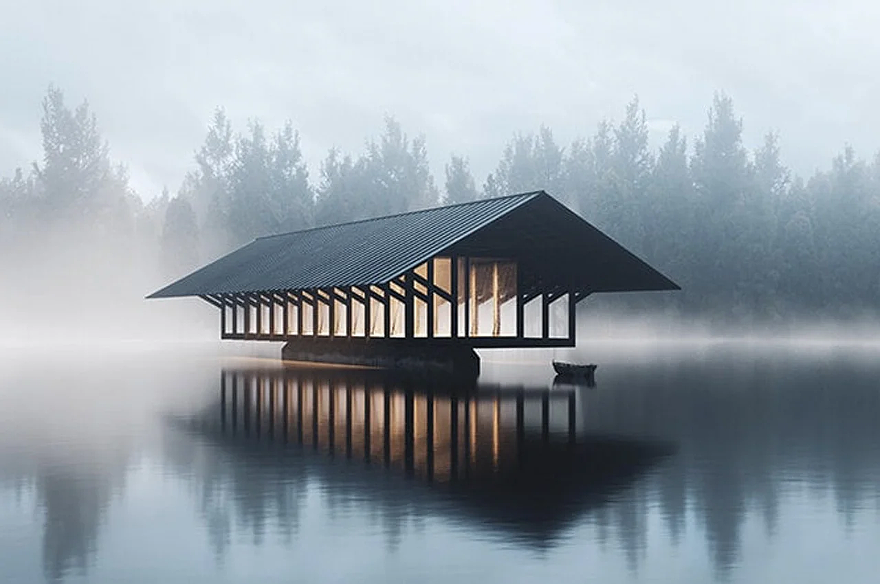 Architectural design，Appearance design，elegant，Pavilion，