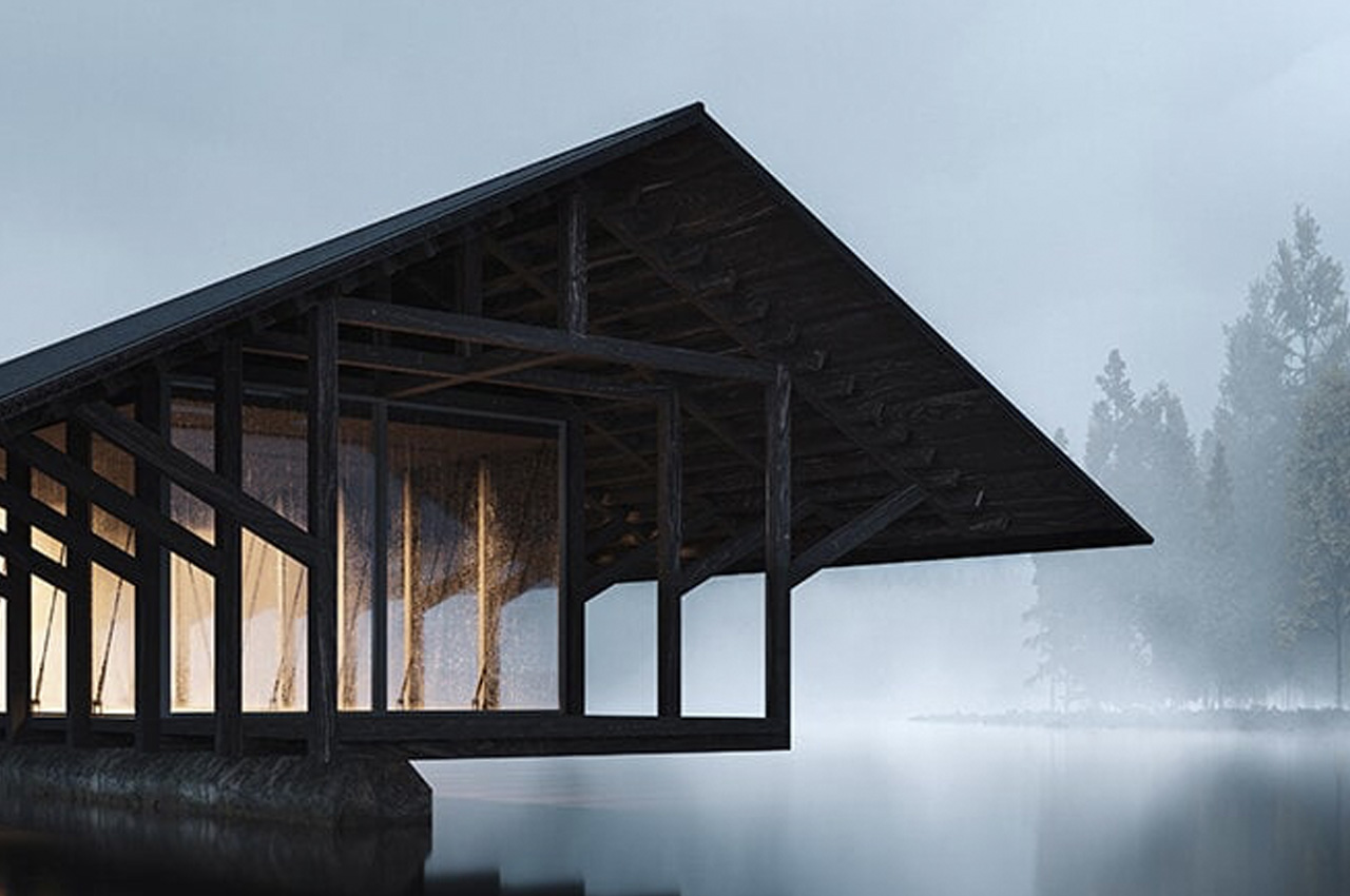 Architectural design，Appearance design，elegant，Pavilion，