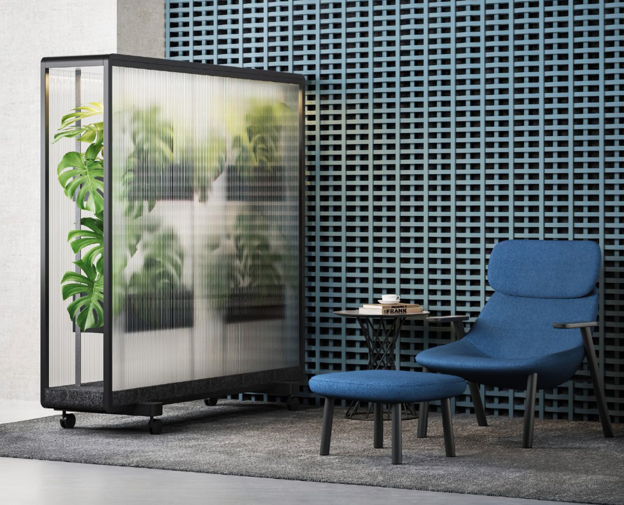 Plant rack，PLANT-SHELF，Textured Glass，