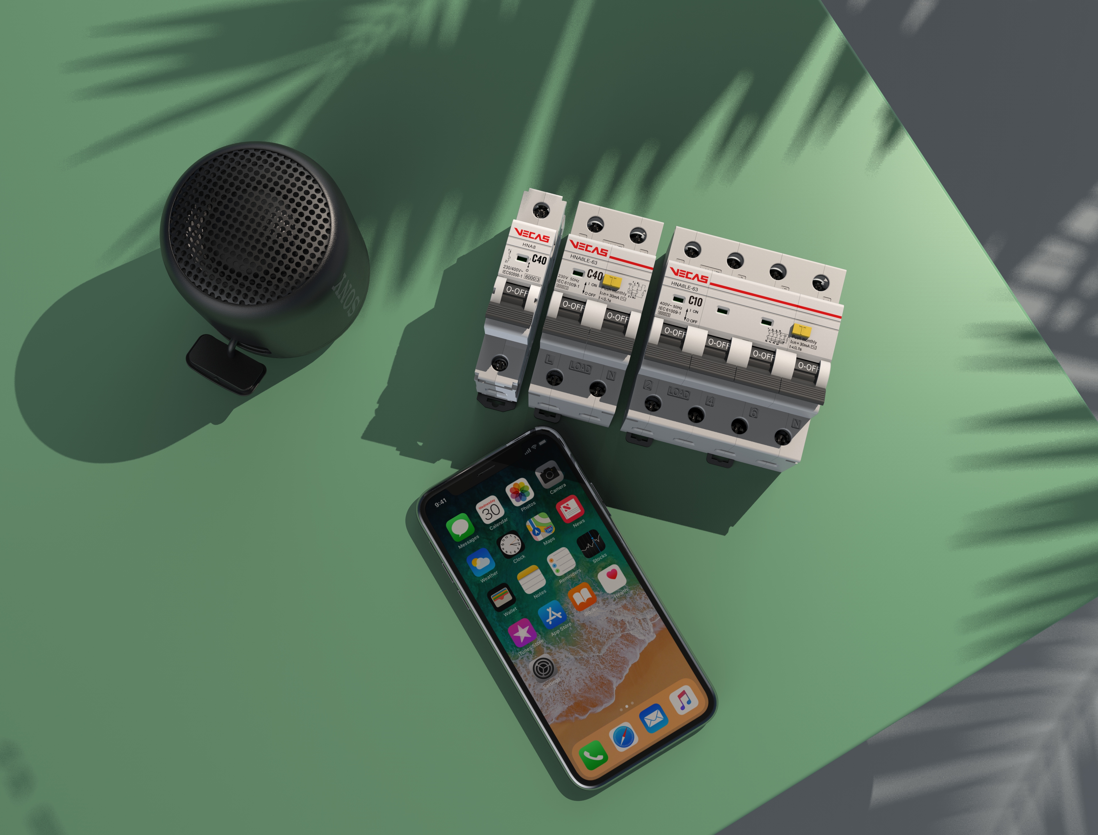 New French waterproof box switch，