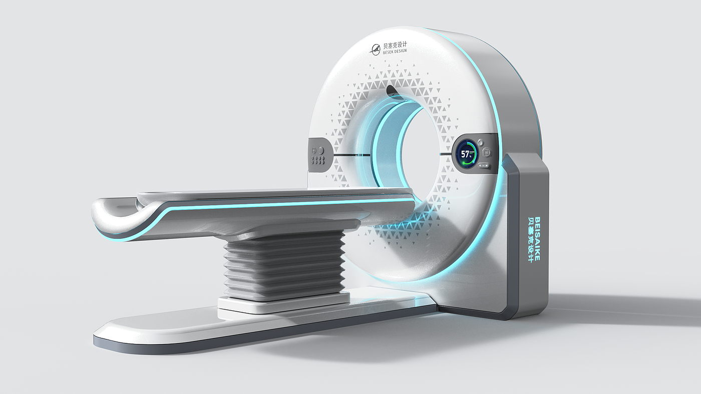 CT机，CT扫描仪，医疗器械，贝塞克设计，ct仪，断层扫描仪，X线，