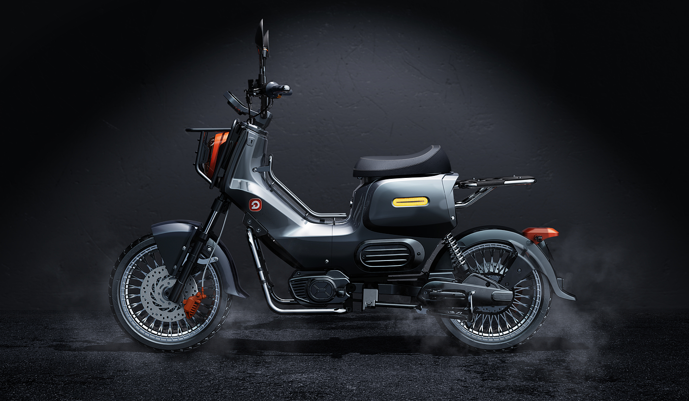 Electric motorcycle，Appearance design，Structural design，