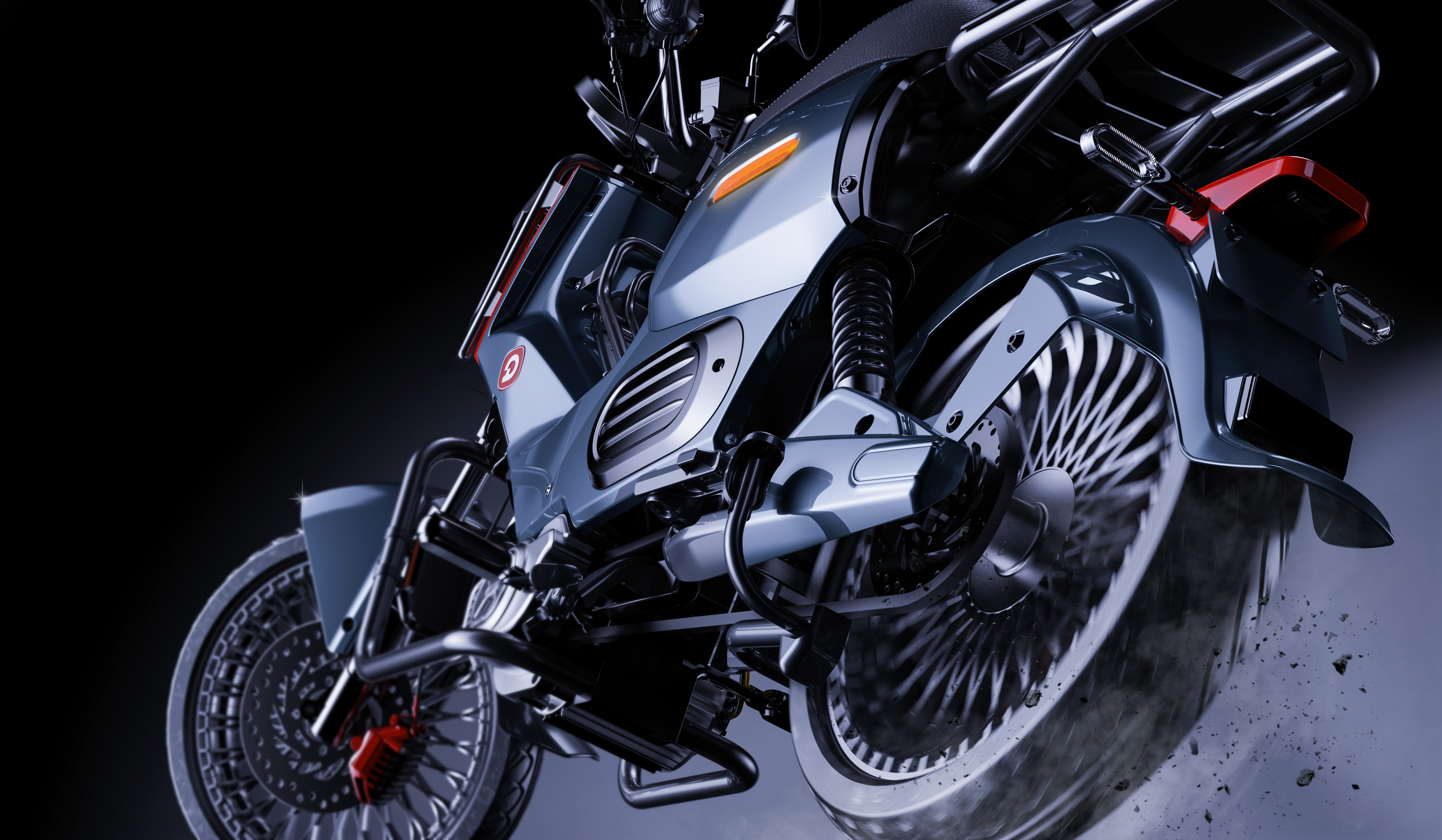 Electric motorcycle，Appearance design，Structural design，