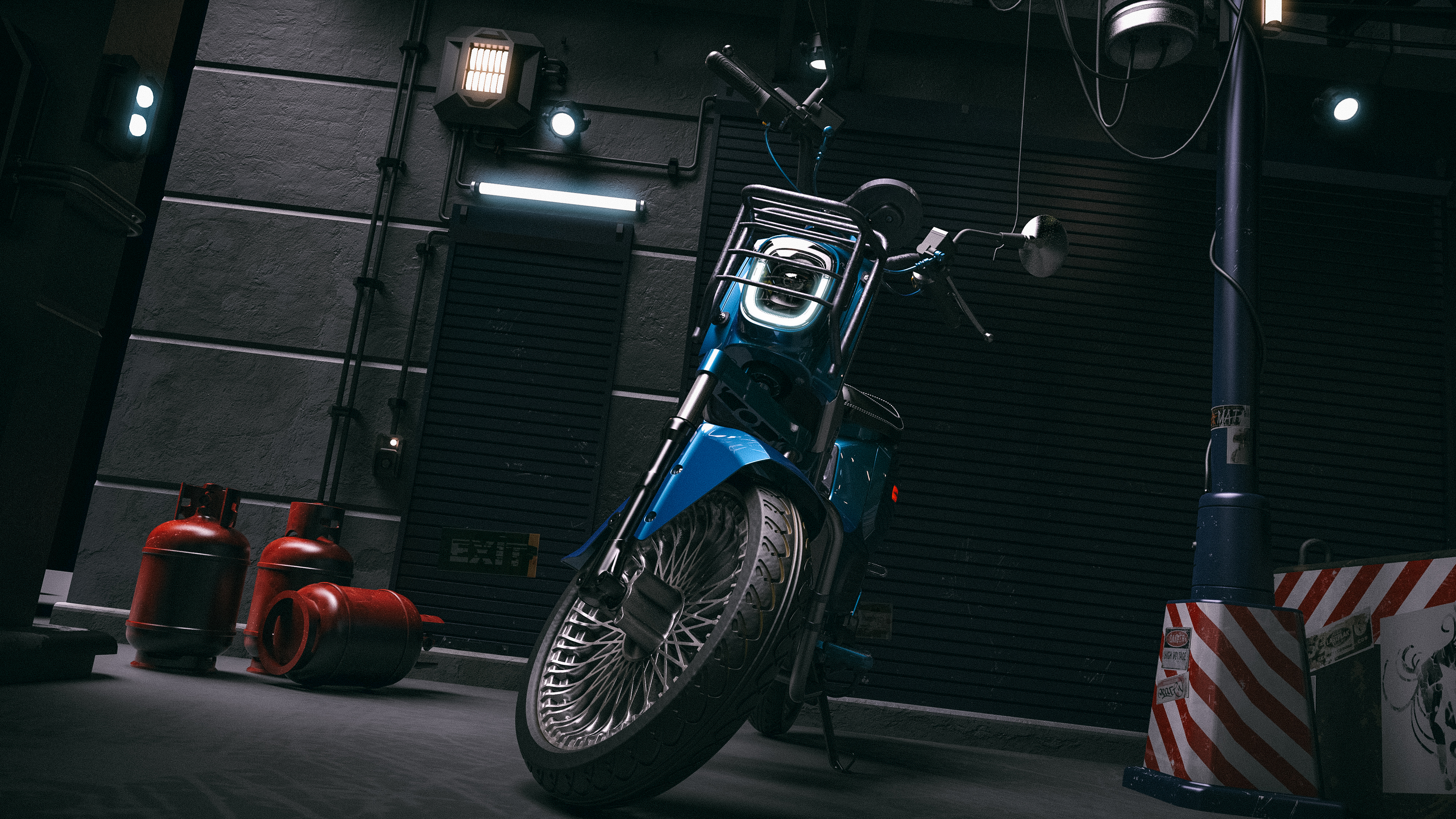 Electric motorcycle，Appearance design，Structural design，