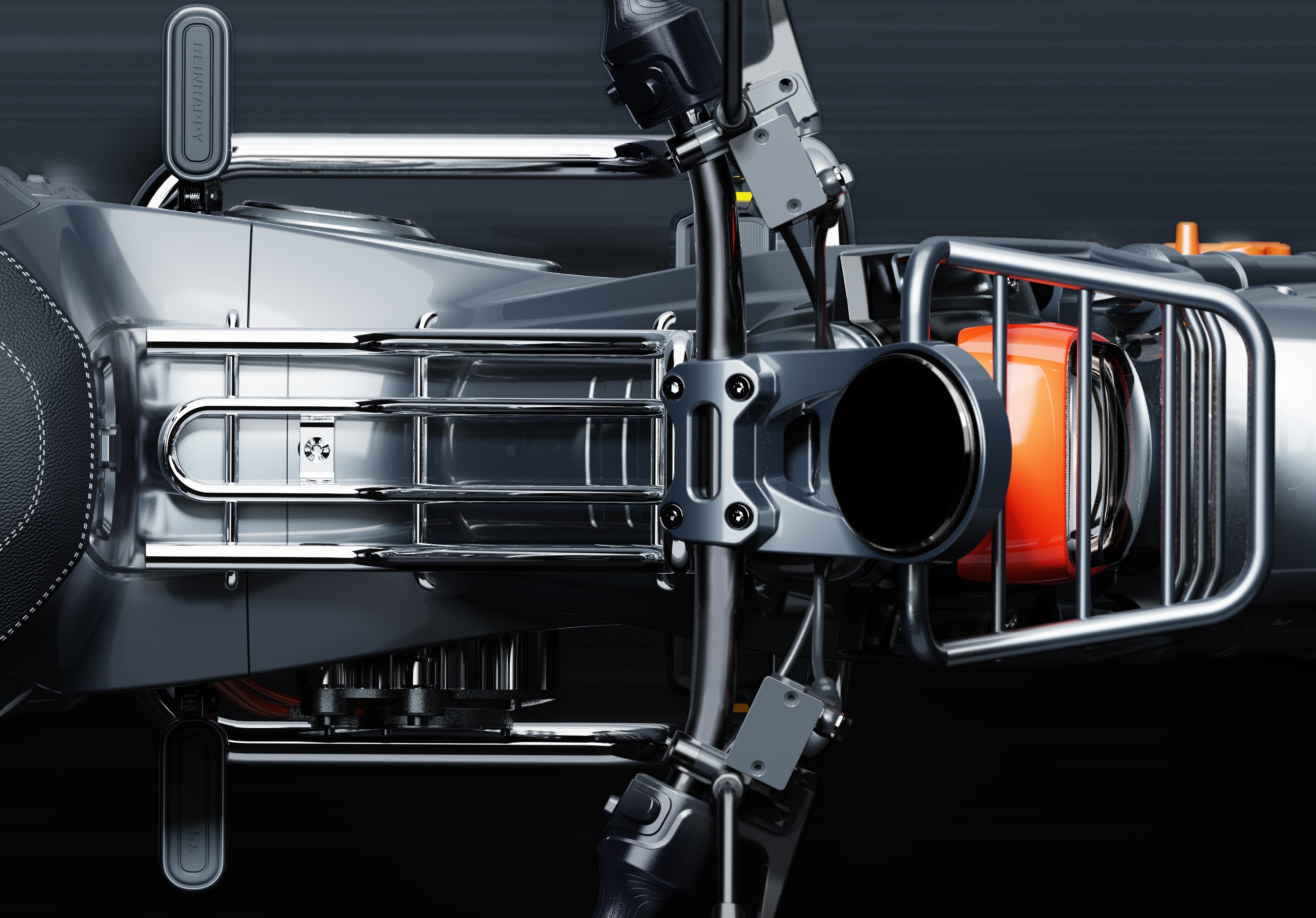 Electric motorcycle，Appearance design，Structural design，