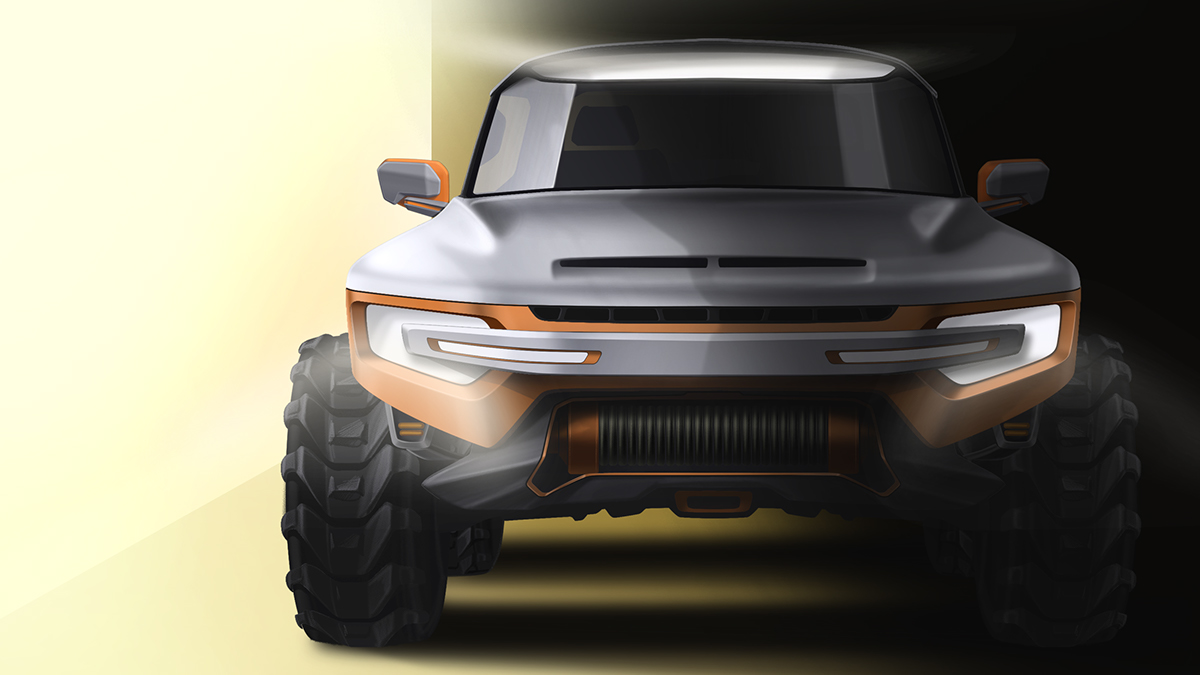 Pickup，concept，Automobile design，