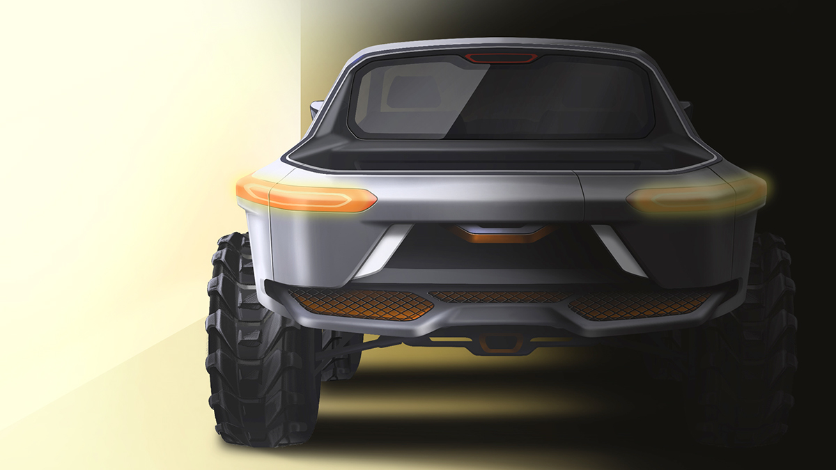 Pickup，concept，Automobile design，