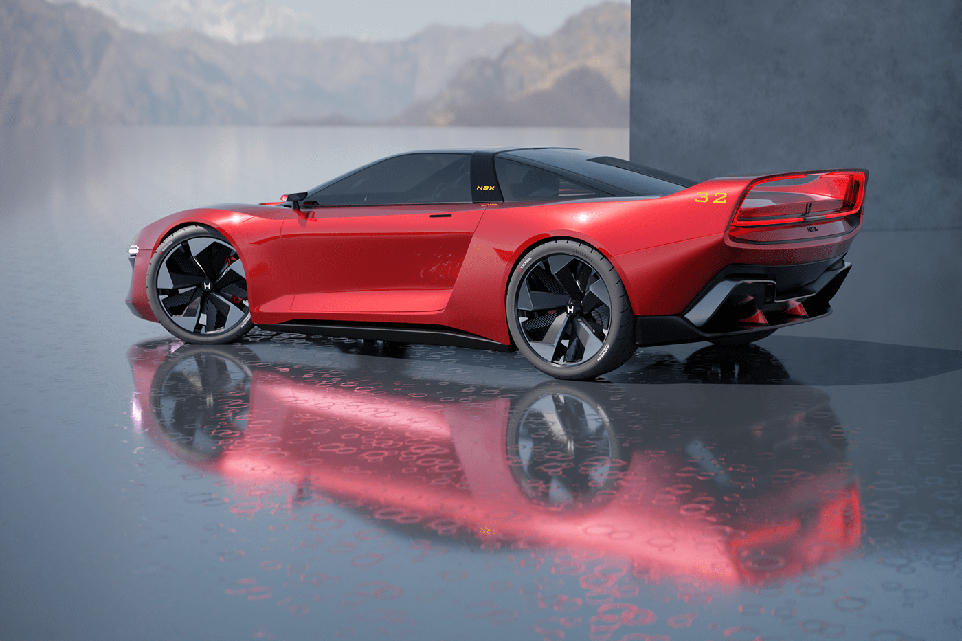 honda，NSX，Sports car，Hybrid，