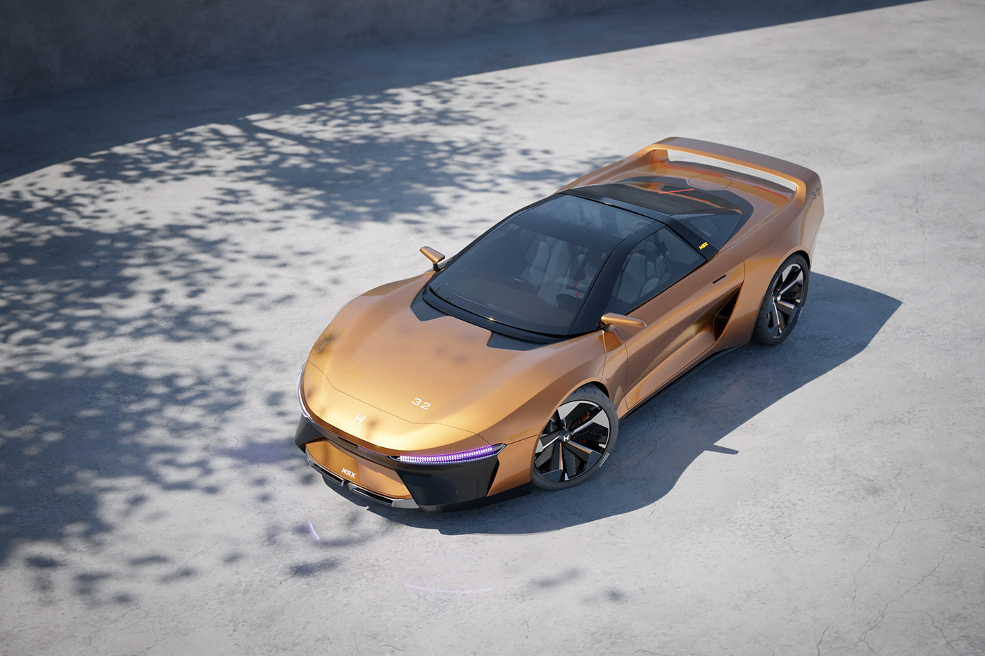 honda，NSX，Sports car，Hybrid，