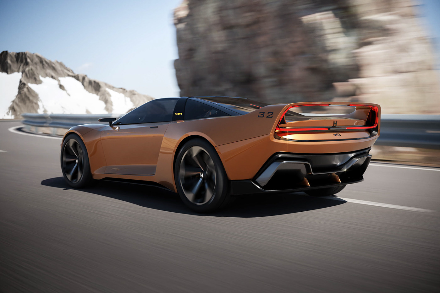 honda，NSX，Sports car，Hybrid，