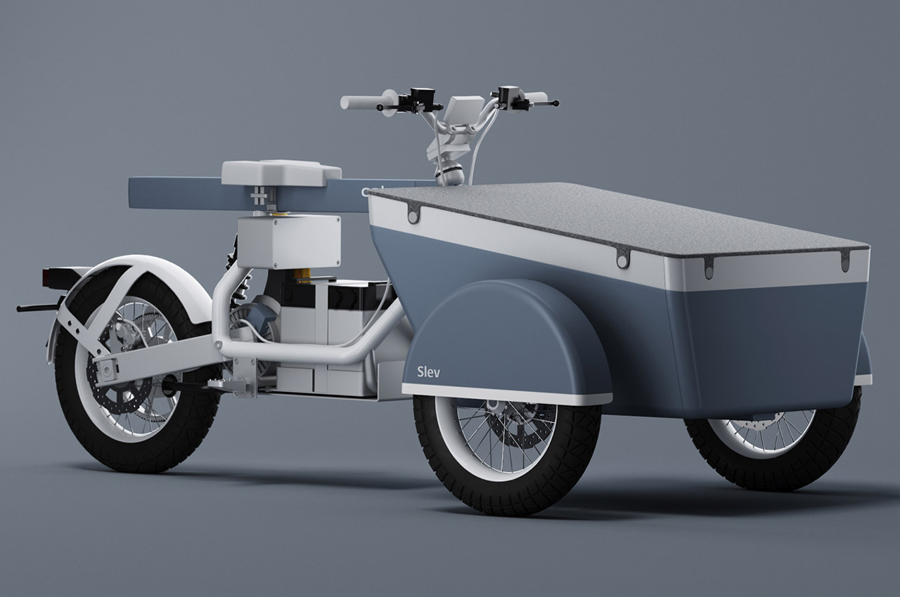 Tricycle，freight transport，industrial design，Electric bicycle，vehicle，CAKE，