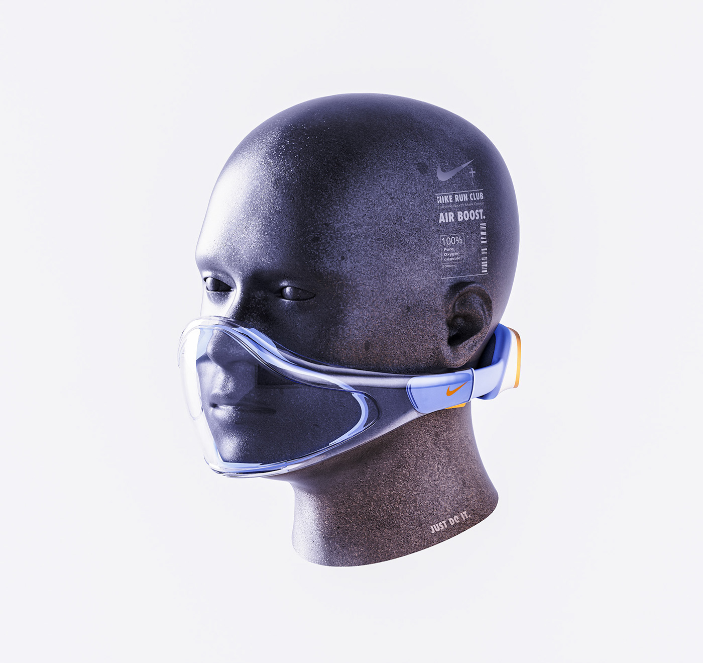 Mask，Mask，face shield，electronic mask，AIR_BOOST，nike，