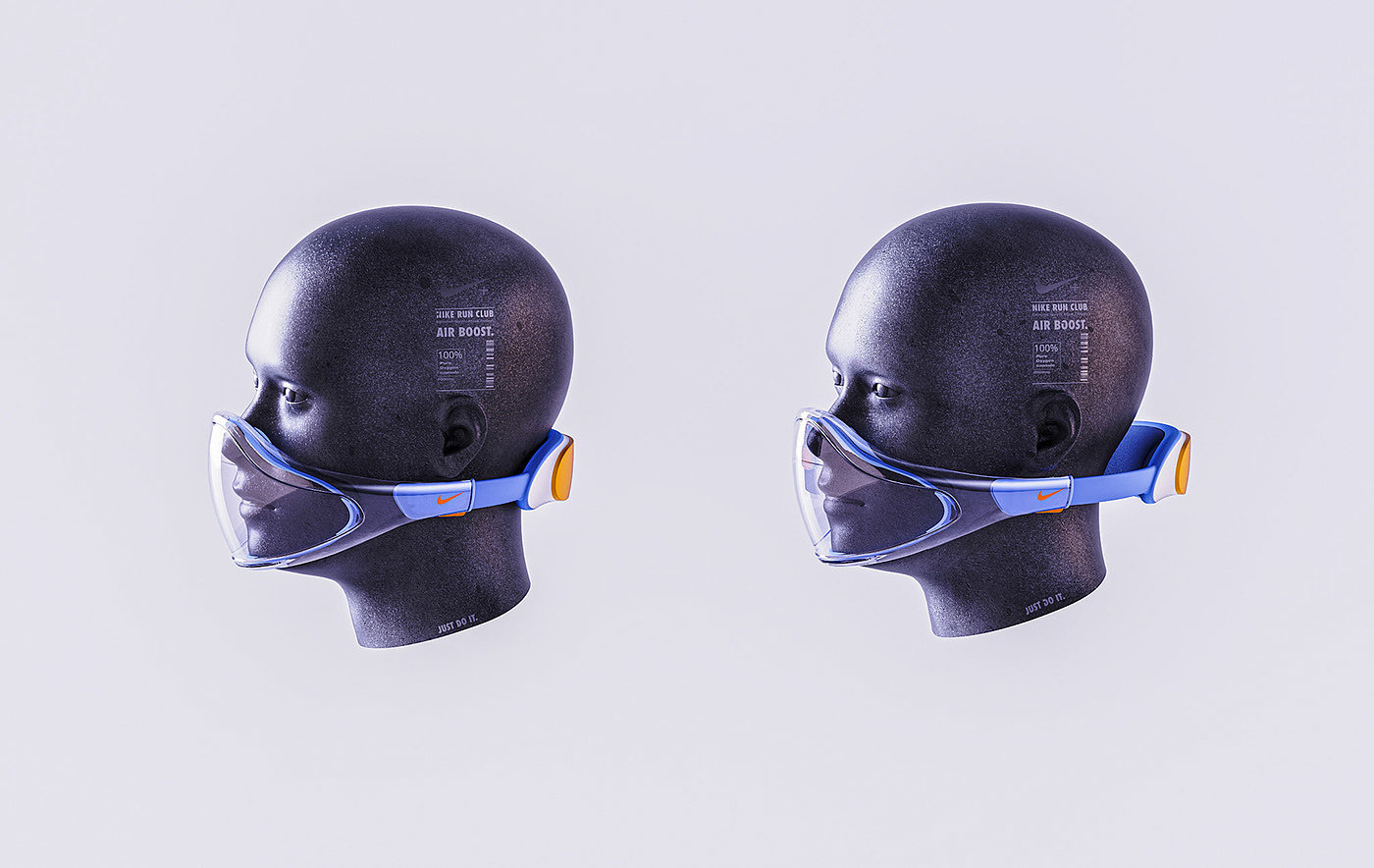Mask，Mask，face shield，electronic mask，AIR_BOOST，nike，
