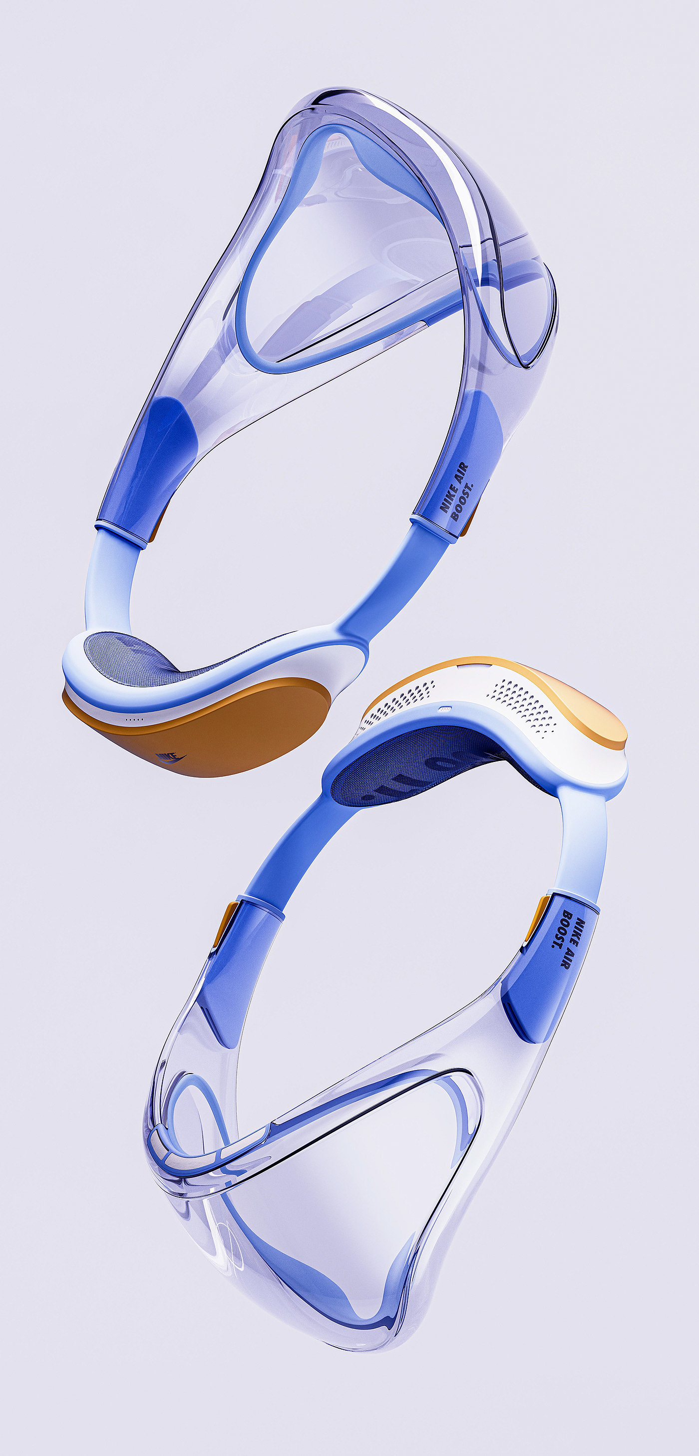 Mask，Mask，face shield，electronic mask，AIR_BOOST，nike，