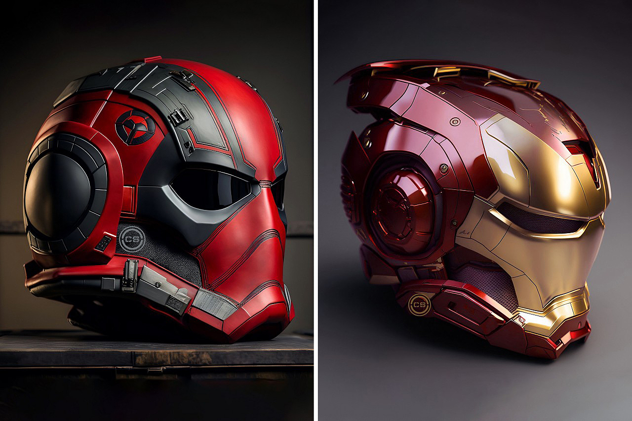 Helmet，Transformers，ai，Motorcycle helmet，