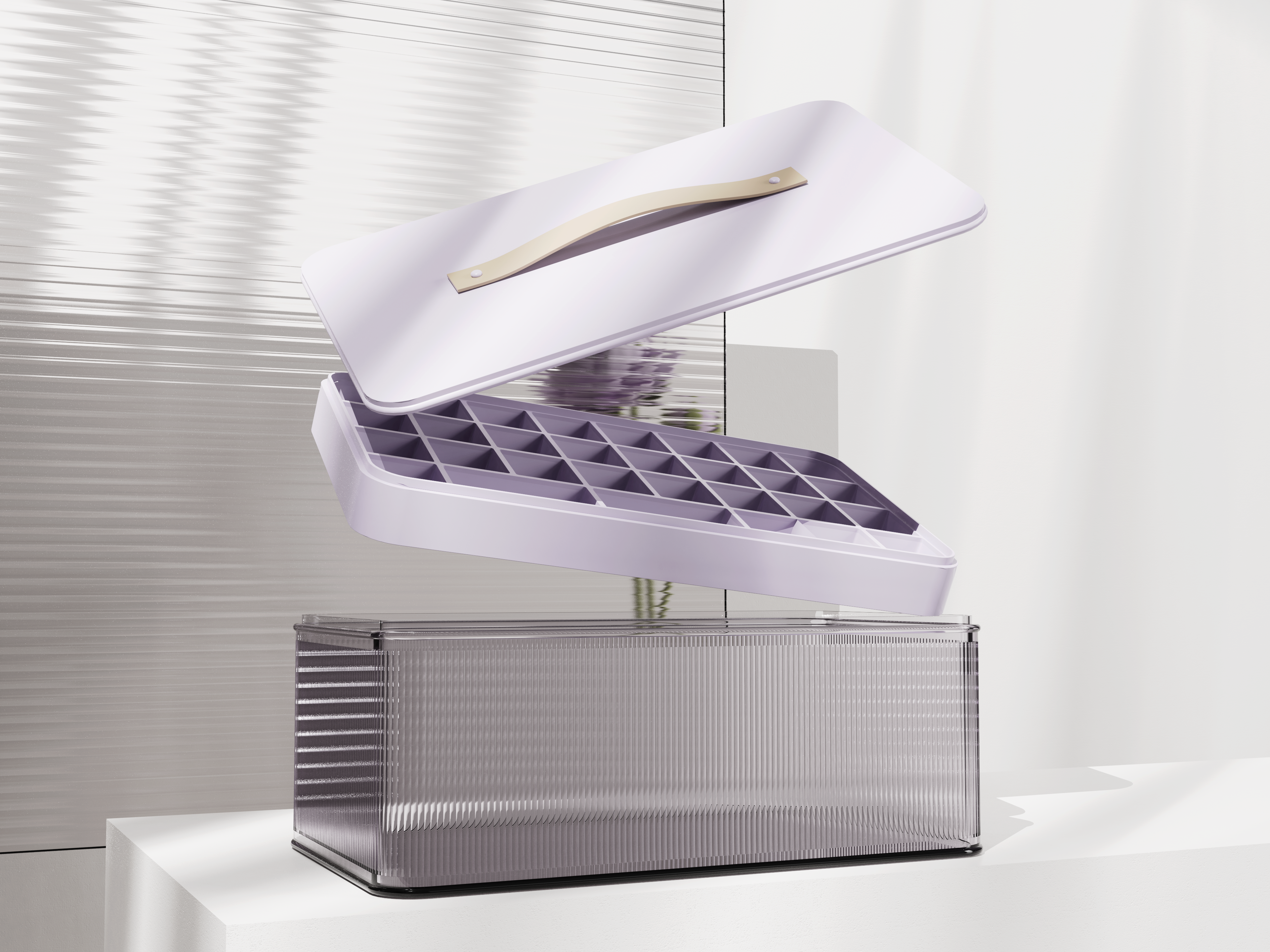 Ice lattice，storage box，Daily Necessities，Design，