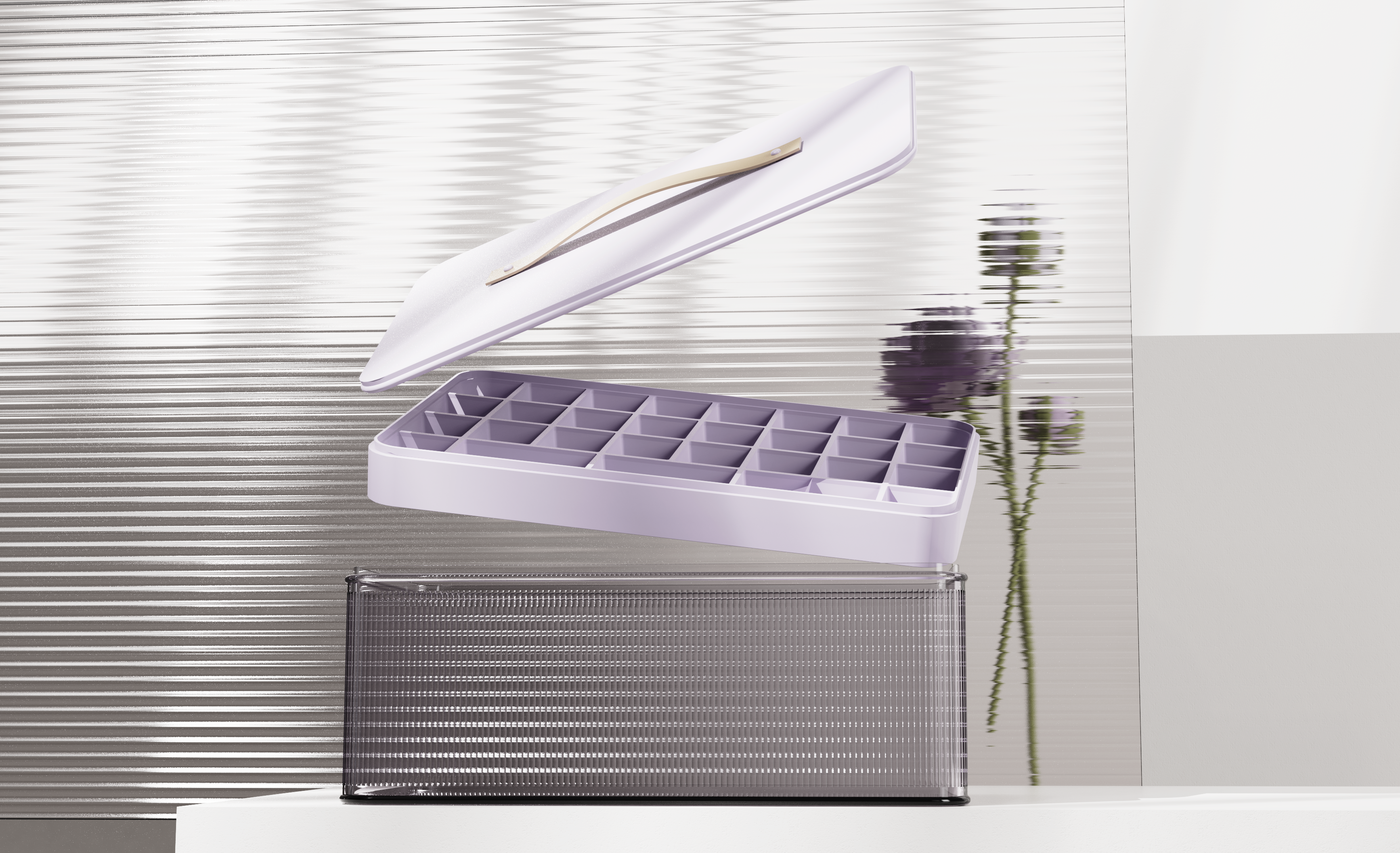Ice lattice，storage box，Daily Necessities，Design，