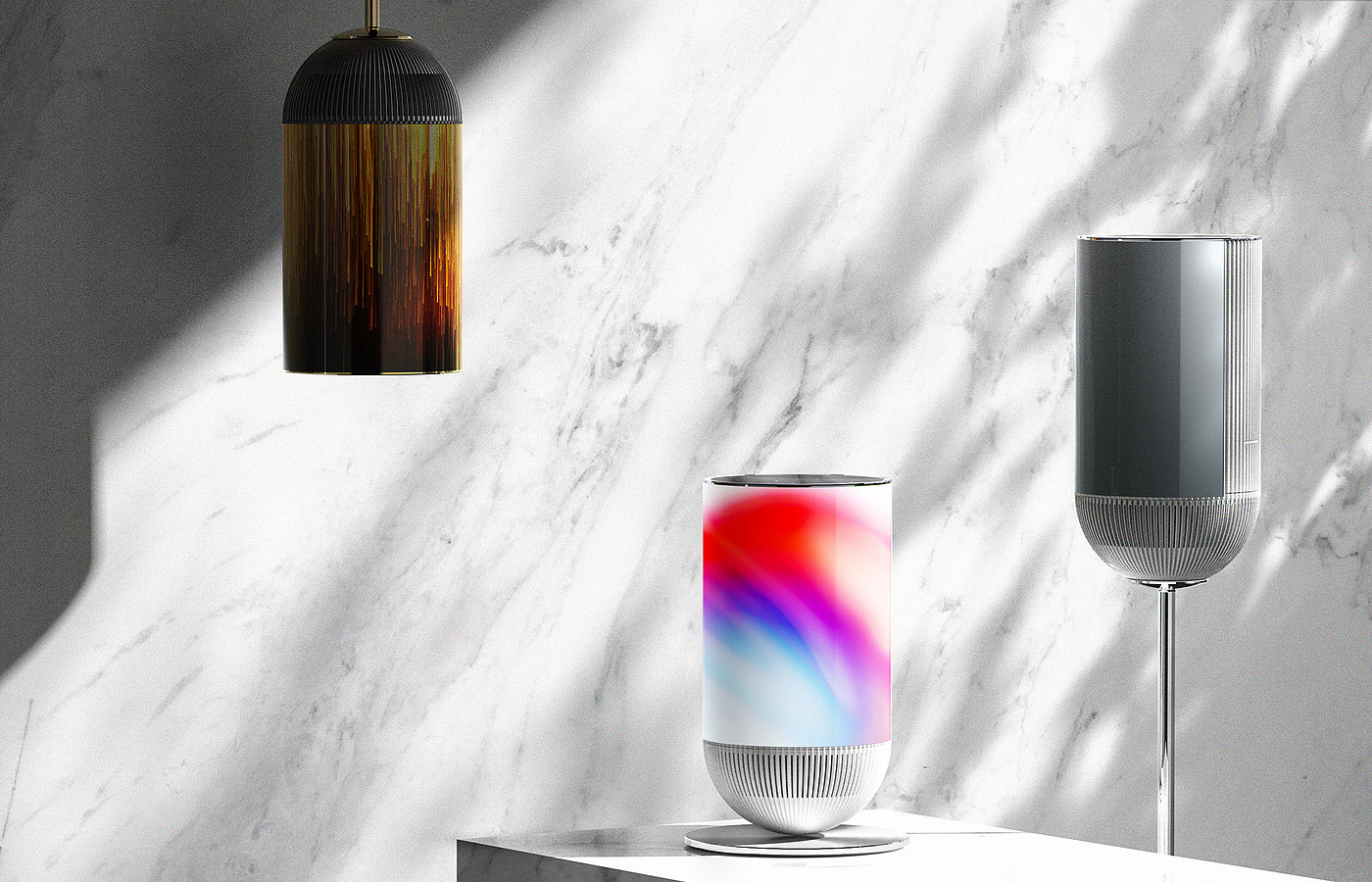 Scentual，OLED，Intelligent diffuser，atmosphere，Diffuser，aroma，product design，