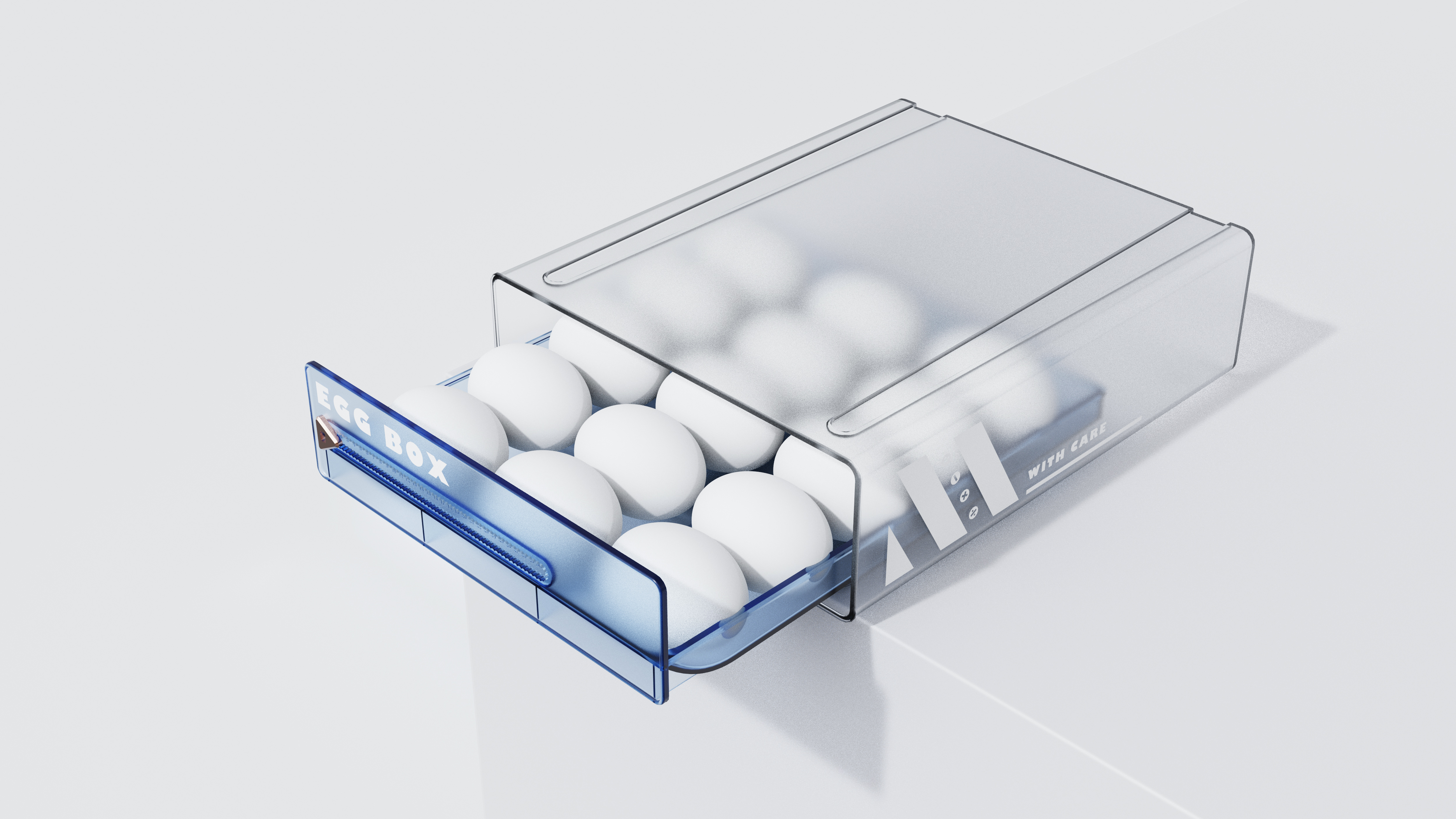 kitchenware，storage box，Egg storage box，