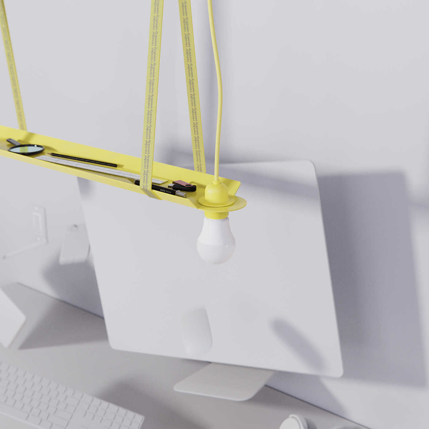 Interior design，product design，lamp，desktop，technology，Industrial sense，a chandelier，Receive，