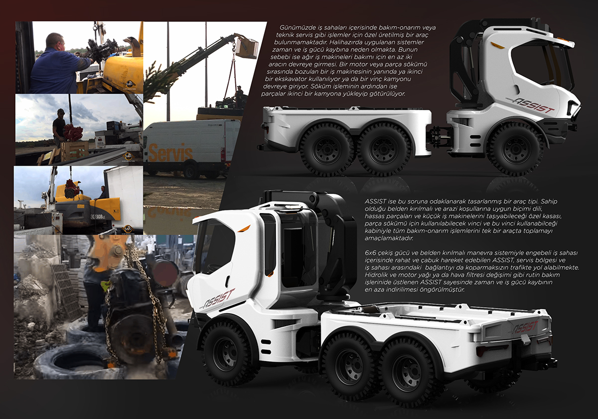 heavy machinery，Service truck，