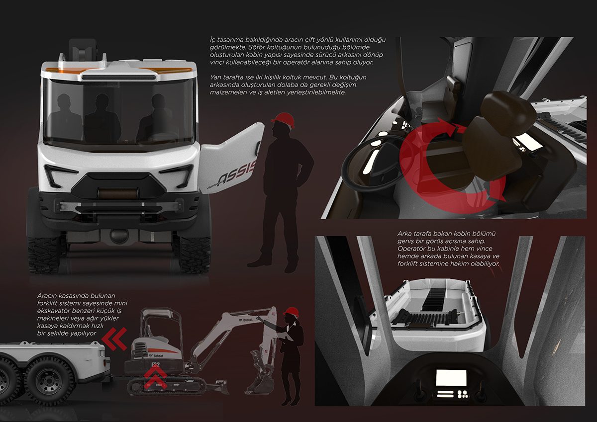 heavy machinery，Service truck，