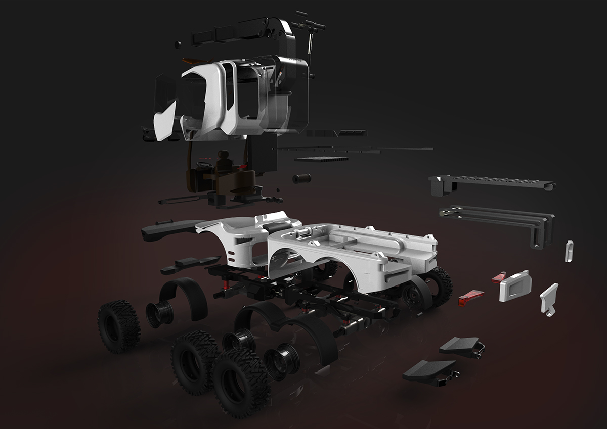 heavy machinery，Service truck，