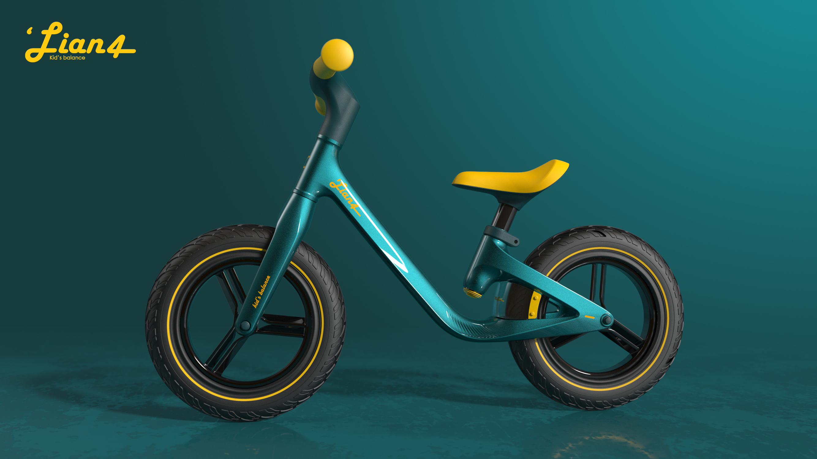Children bicycle，Children's balance car，Appearance design，Structural design，