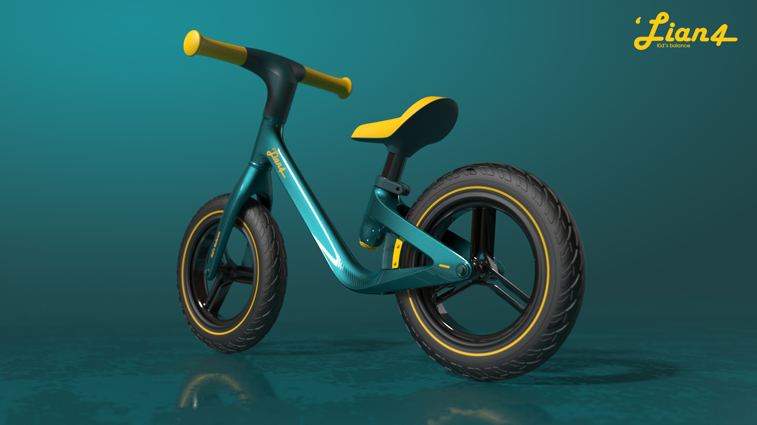 Children bicycle，Children's balance car，Appearance design，Structural design，