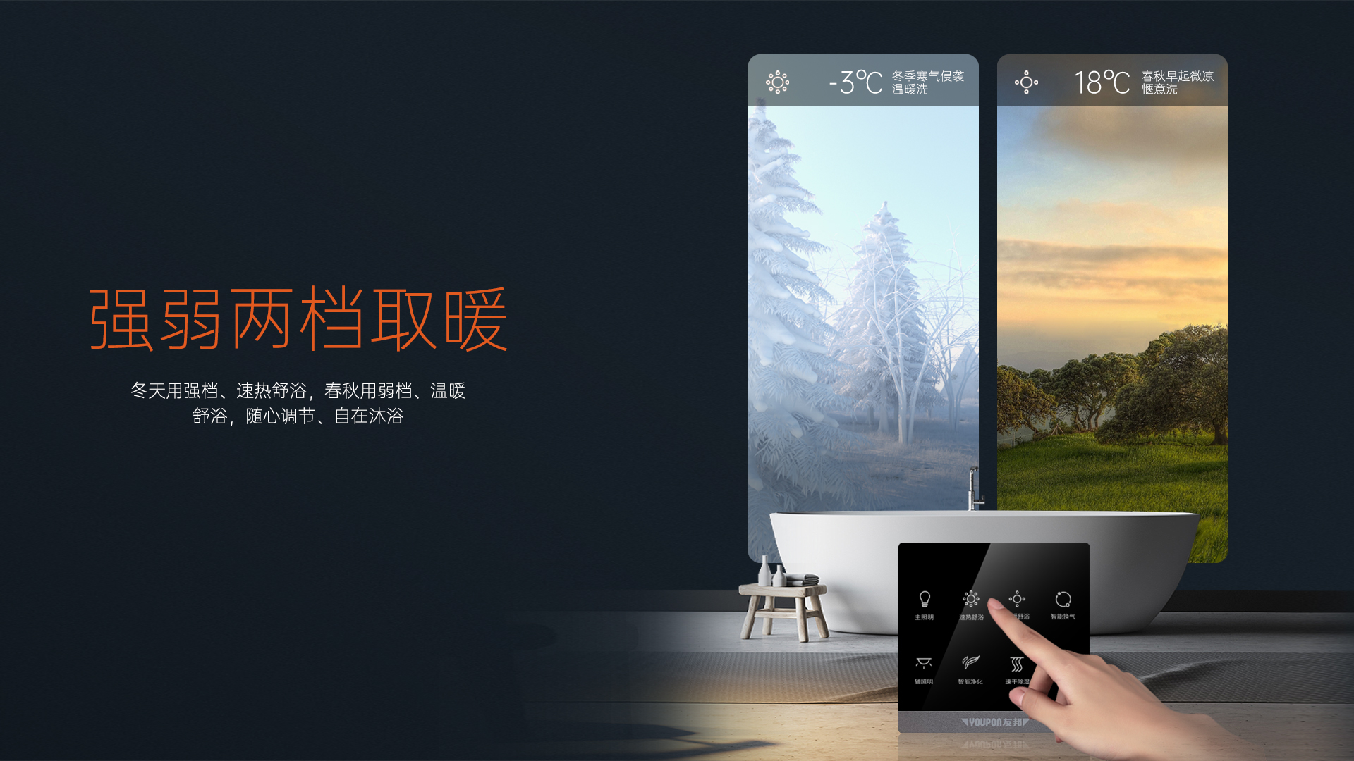 Super long wind curtain, 4 times heating，