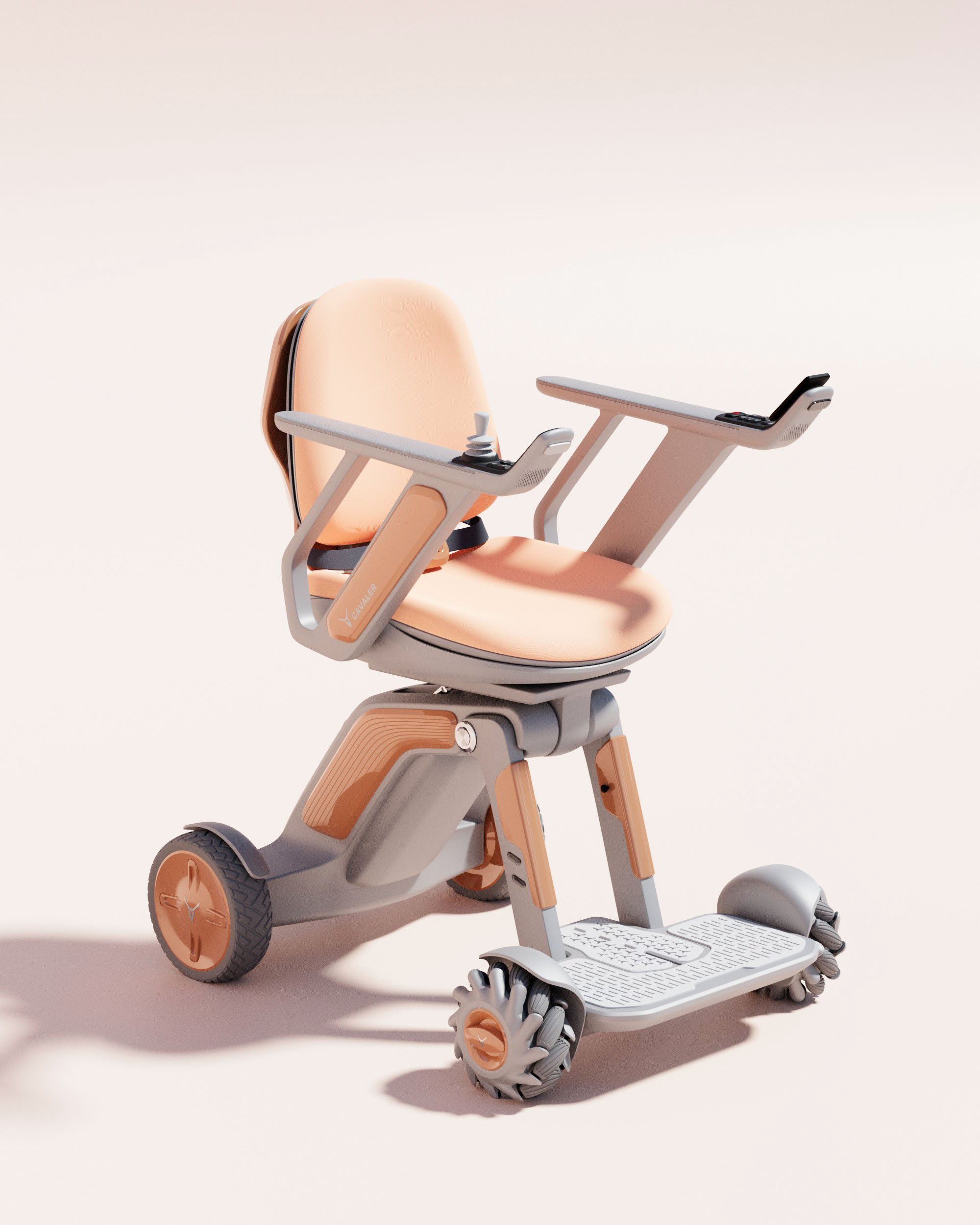 Electric wheelchair，Intelligent travel，Electric vehicle，old age，Elderly products，Creative design，innovate，